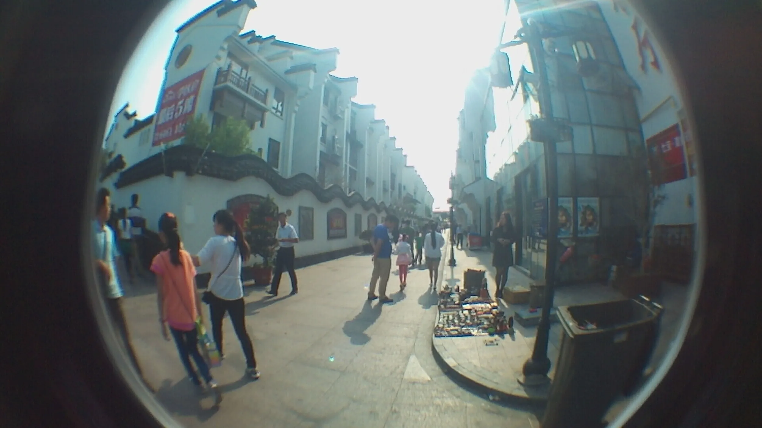 七宝老街を散歩