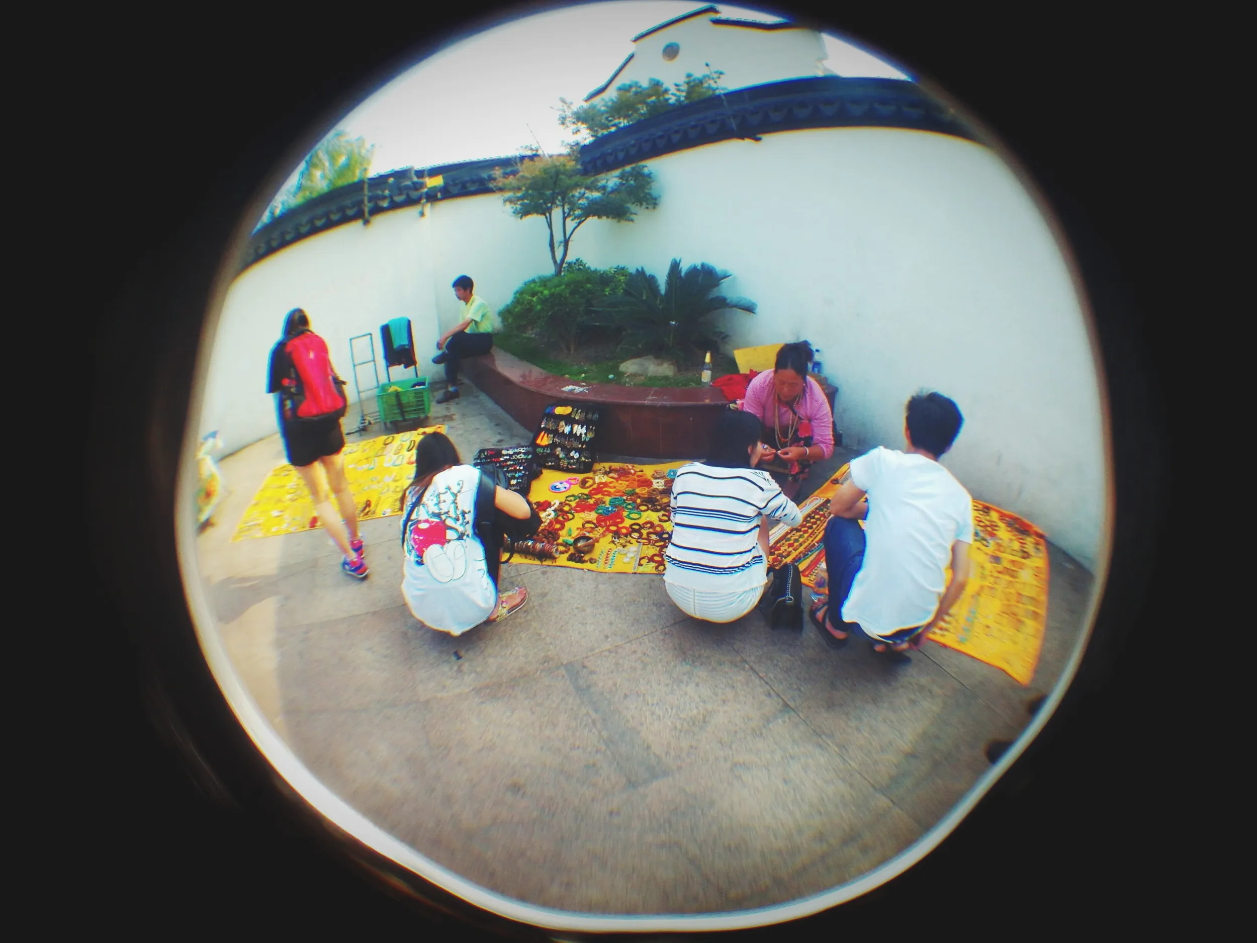 七宝老街を散歩