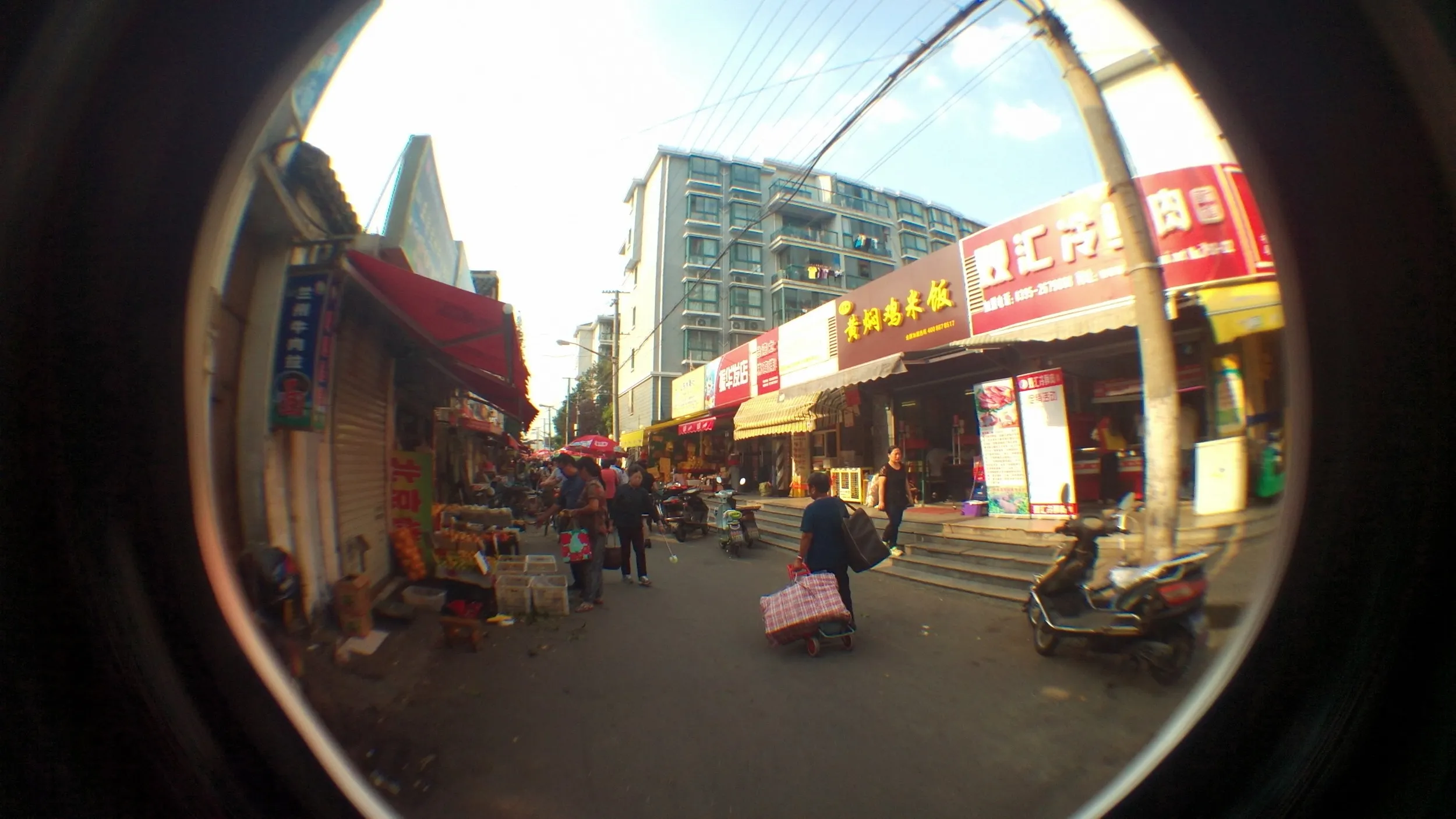 七宝老街の風景