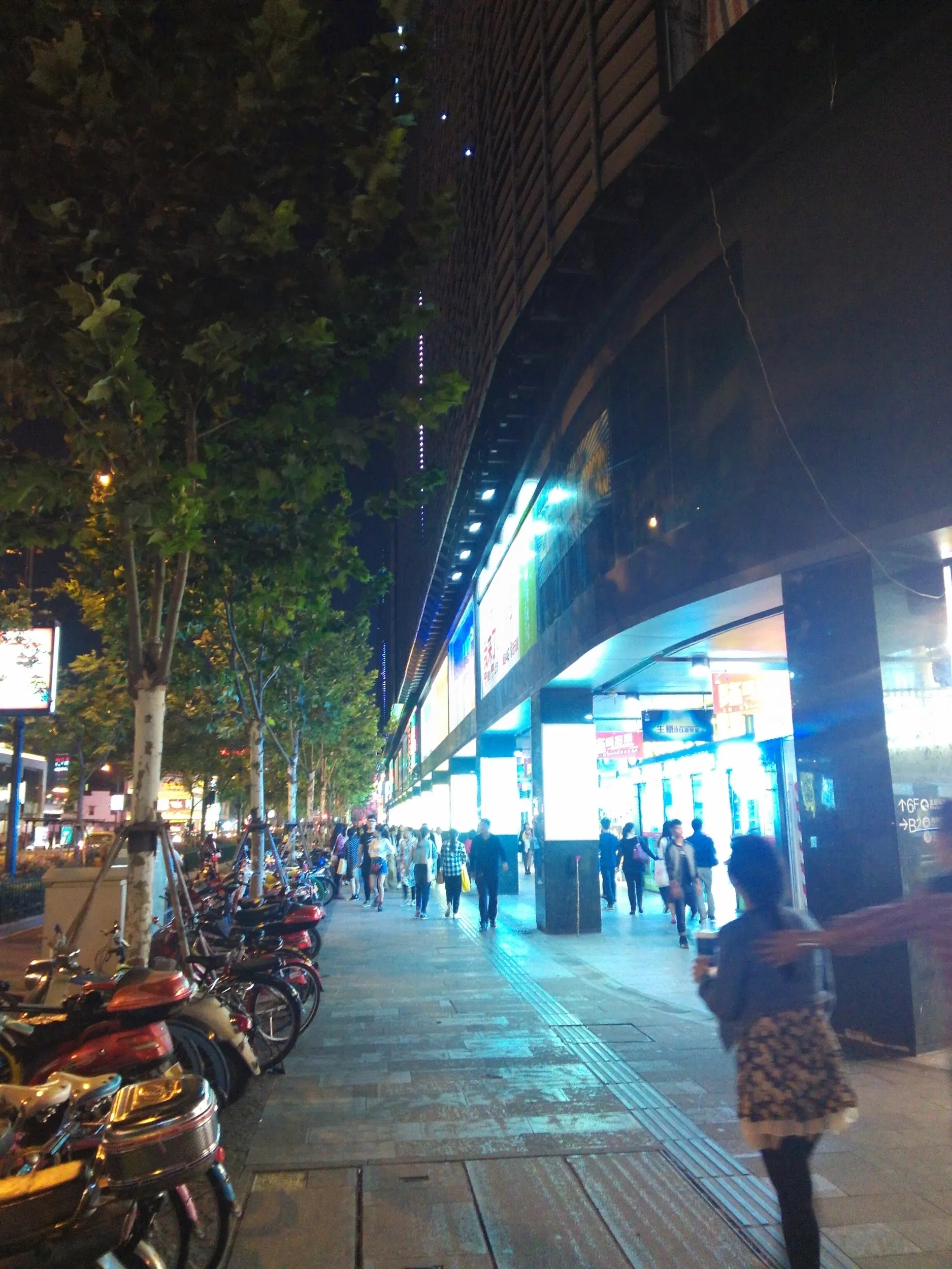 龍翔橋付近の風景