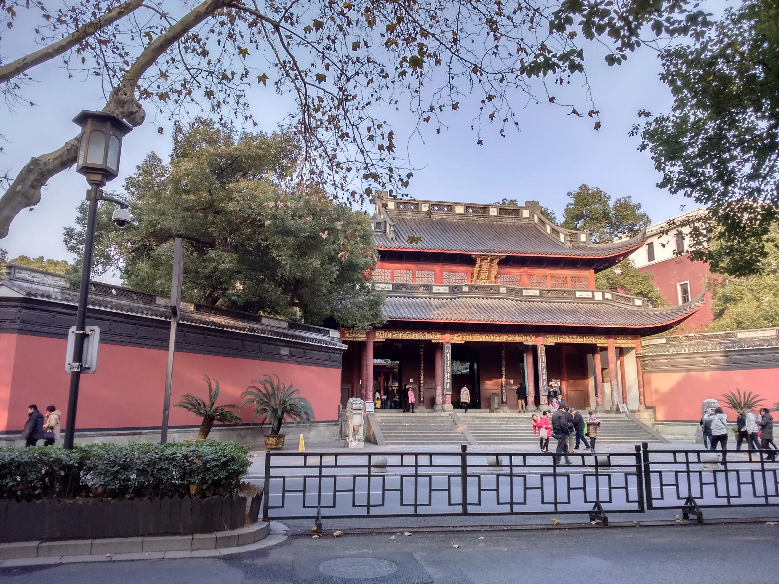 西湖から霊隠景観区まで散歩