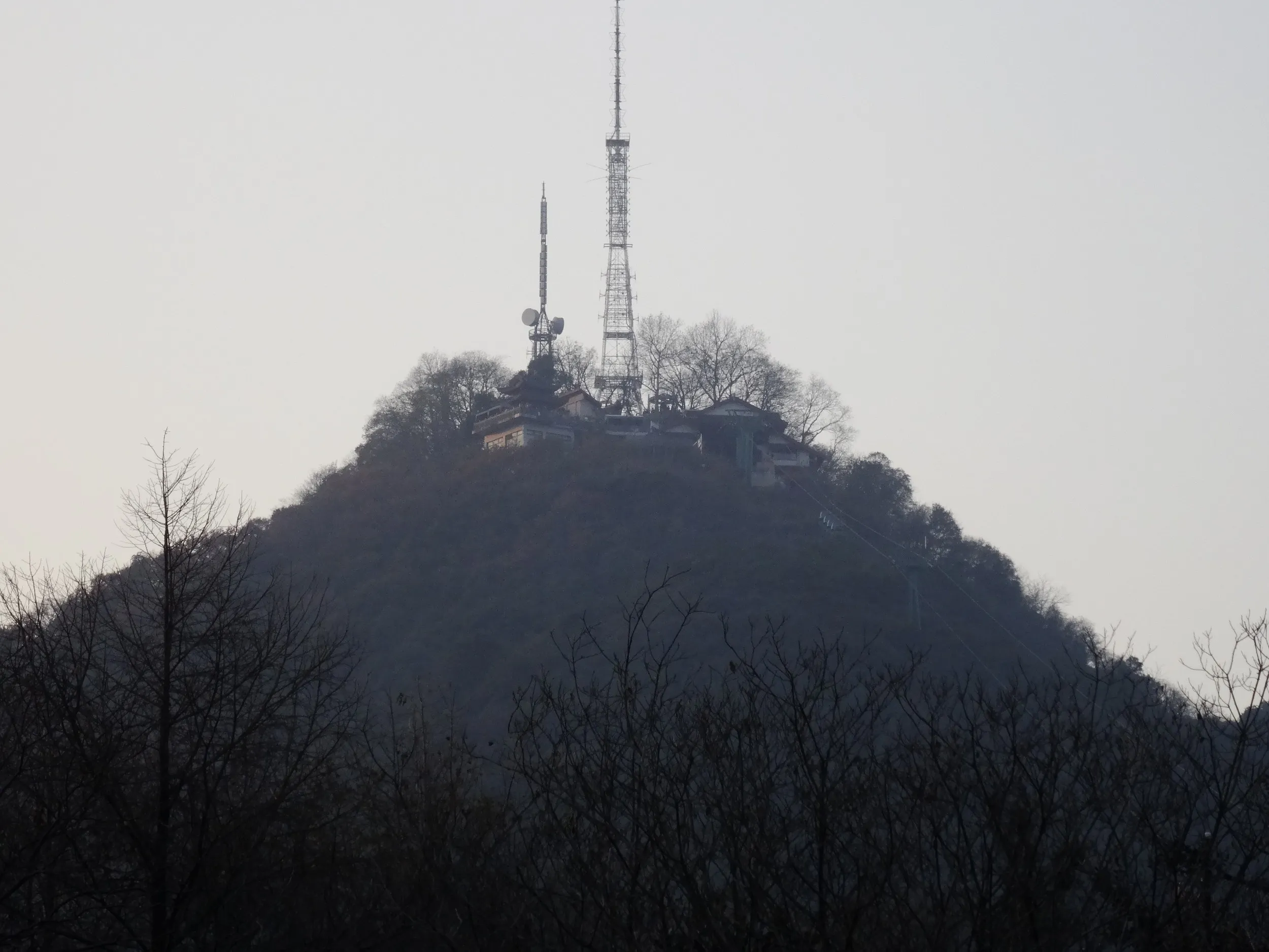 霊隠景観区周辺の風景