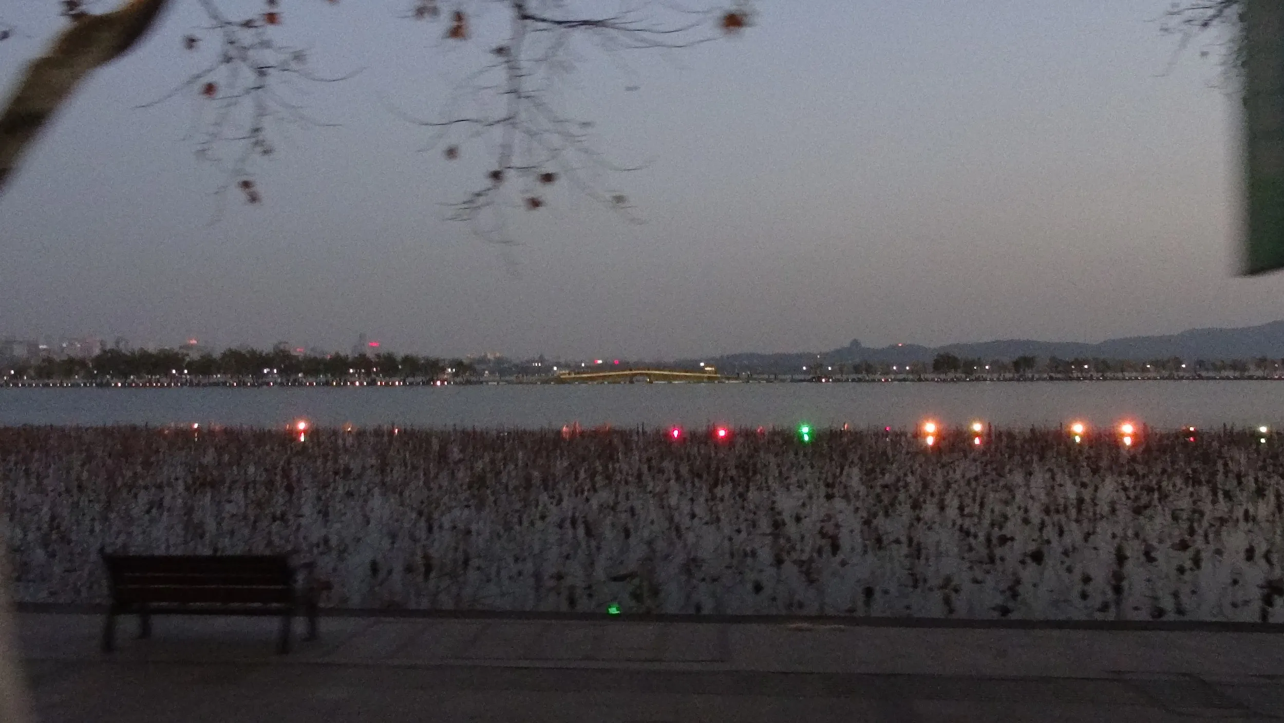 夜の杭州＆西湖