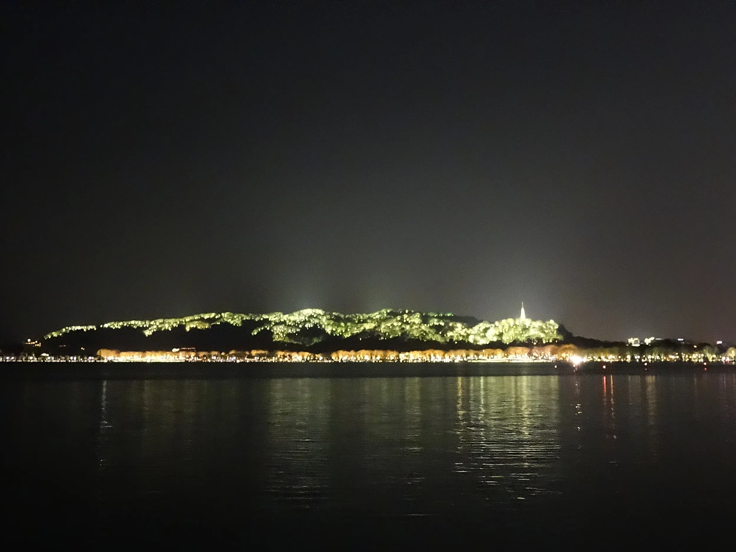 夜の杭州＆西湖