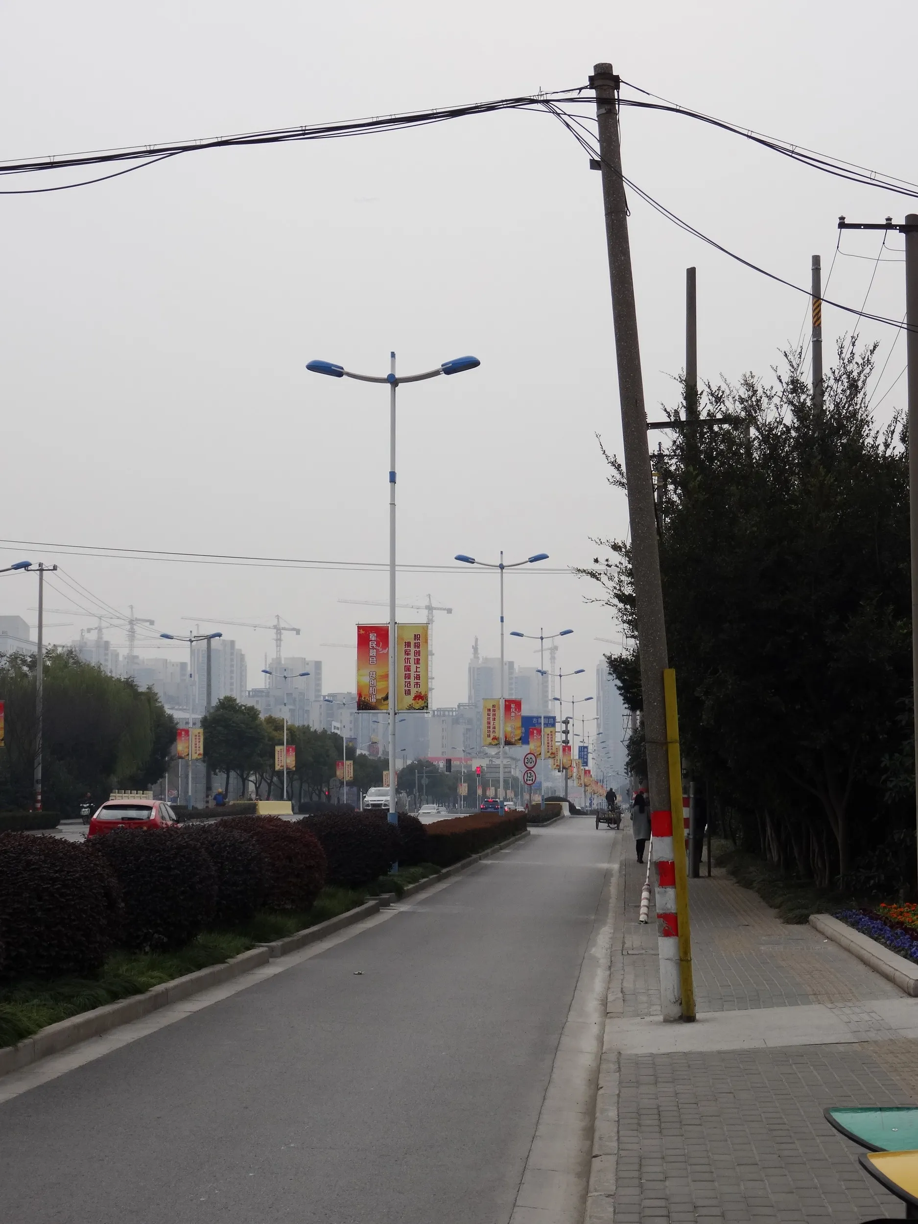 南翔老街までの道のり