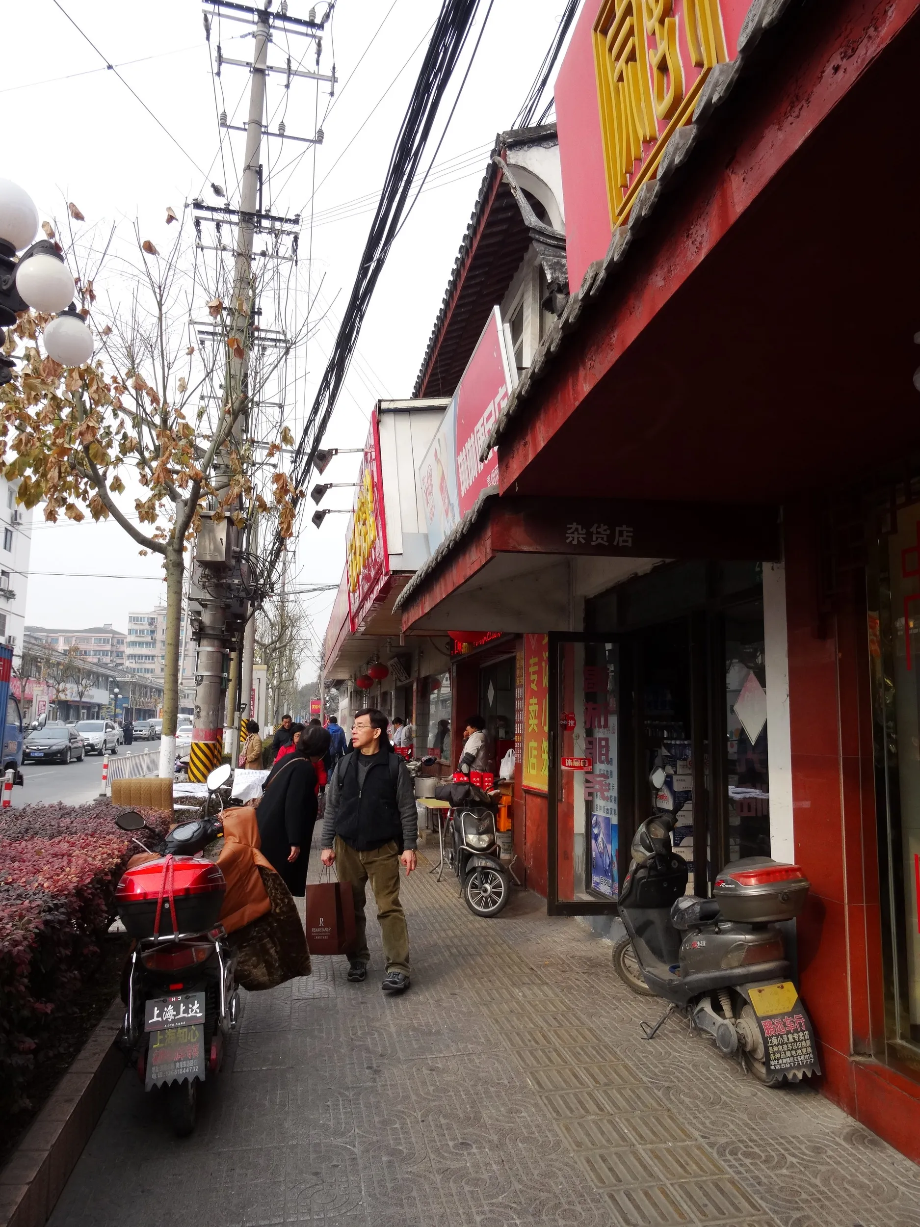 南翔老街までの道のり