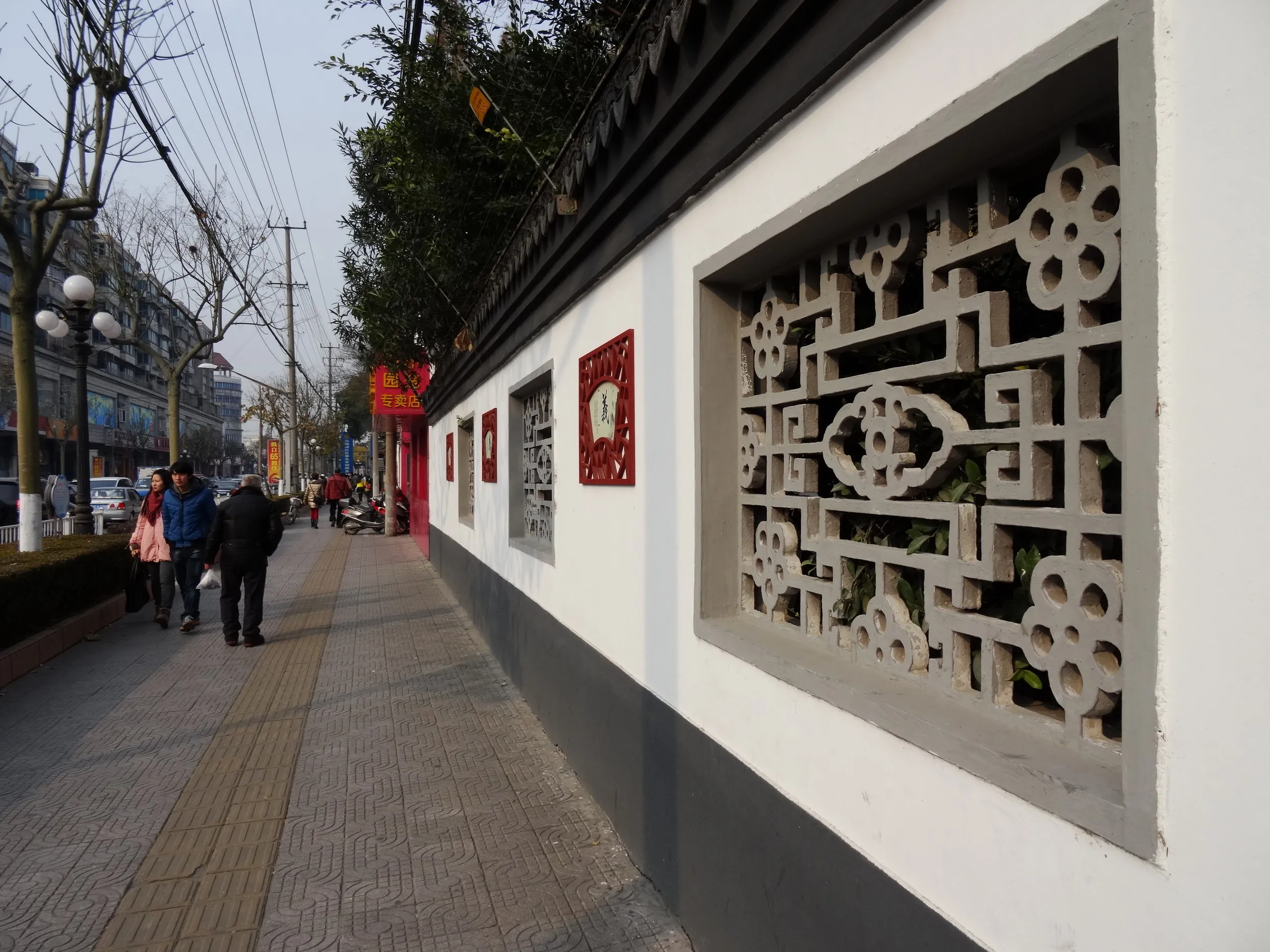 南翔老街付近の風景