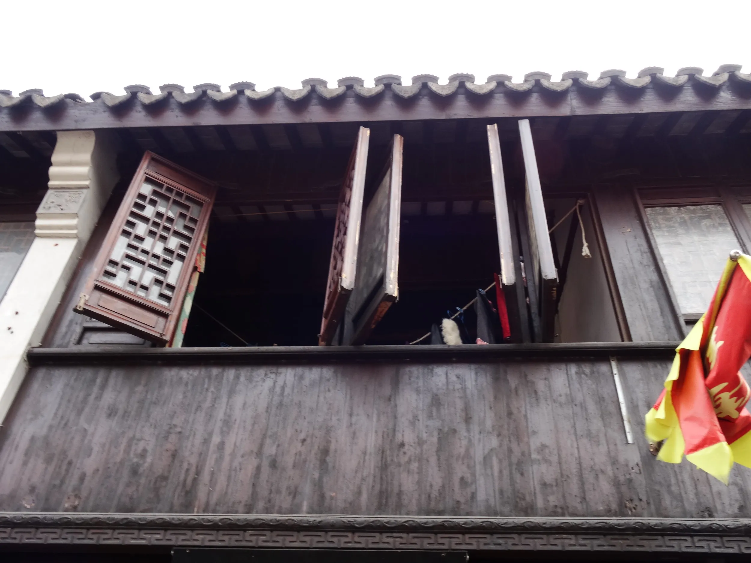 南翔老街、歩行者天国を観光