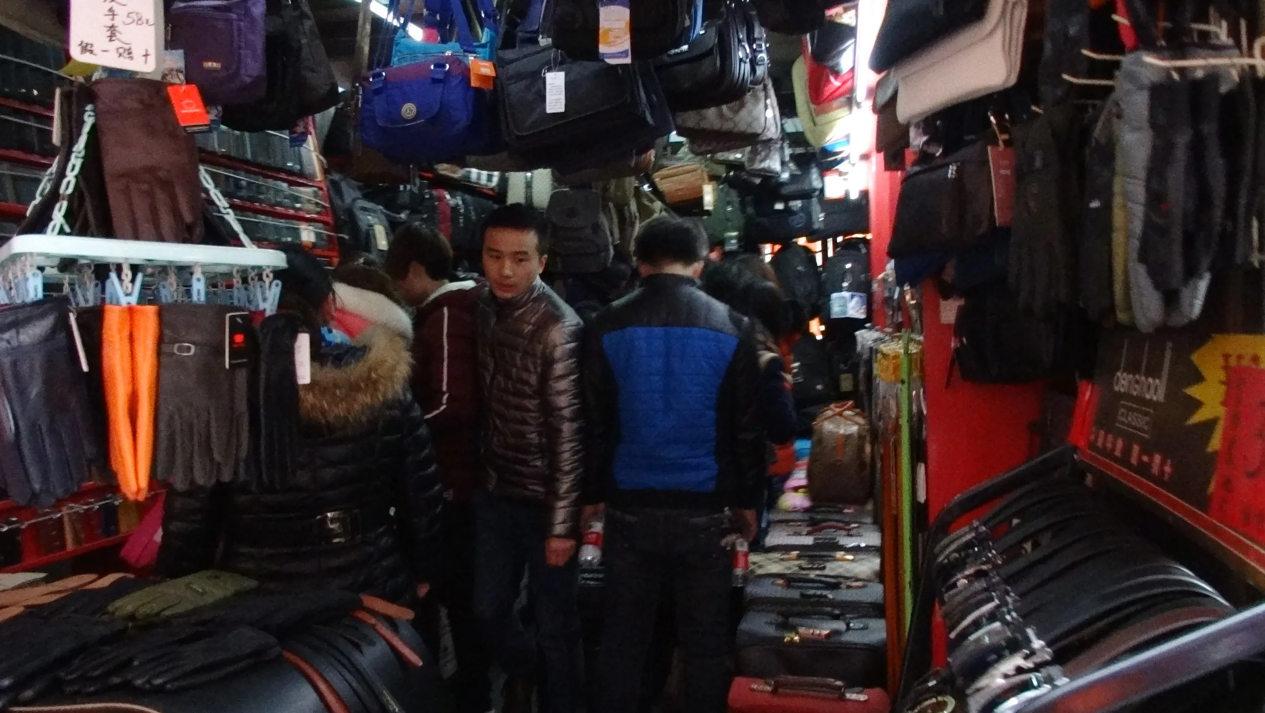 南翔老街、歩行者天国を観光