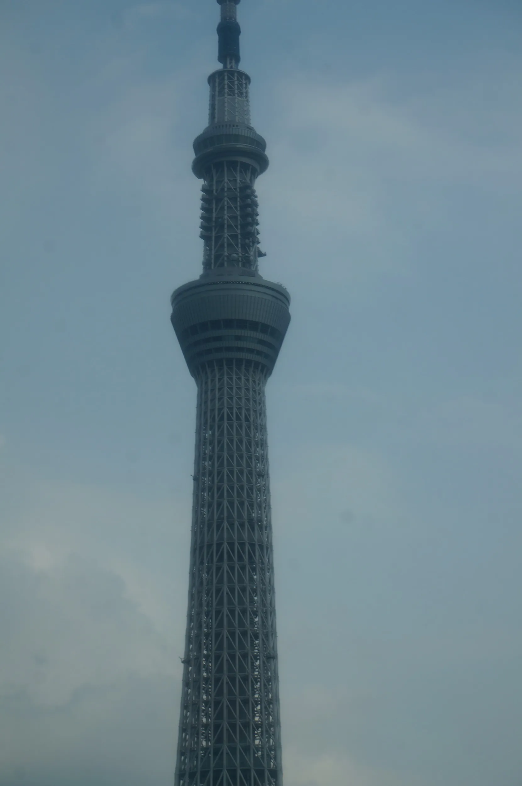 車窓からの東京スカイツリー