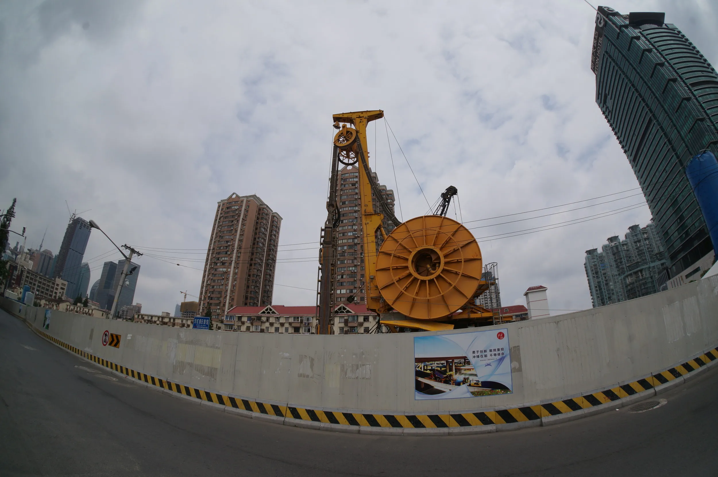 浦東大道の風景