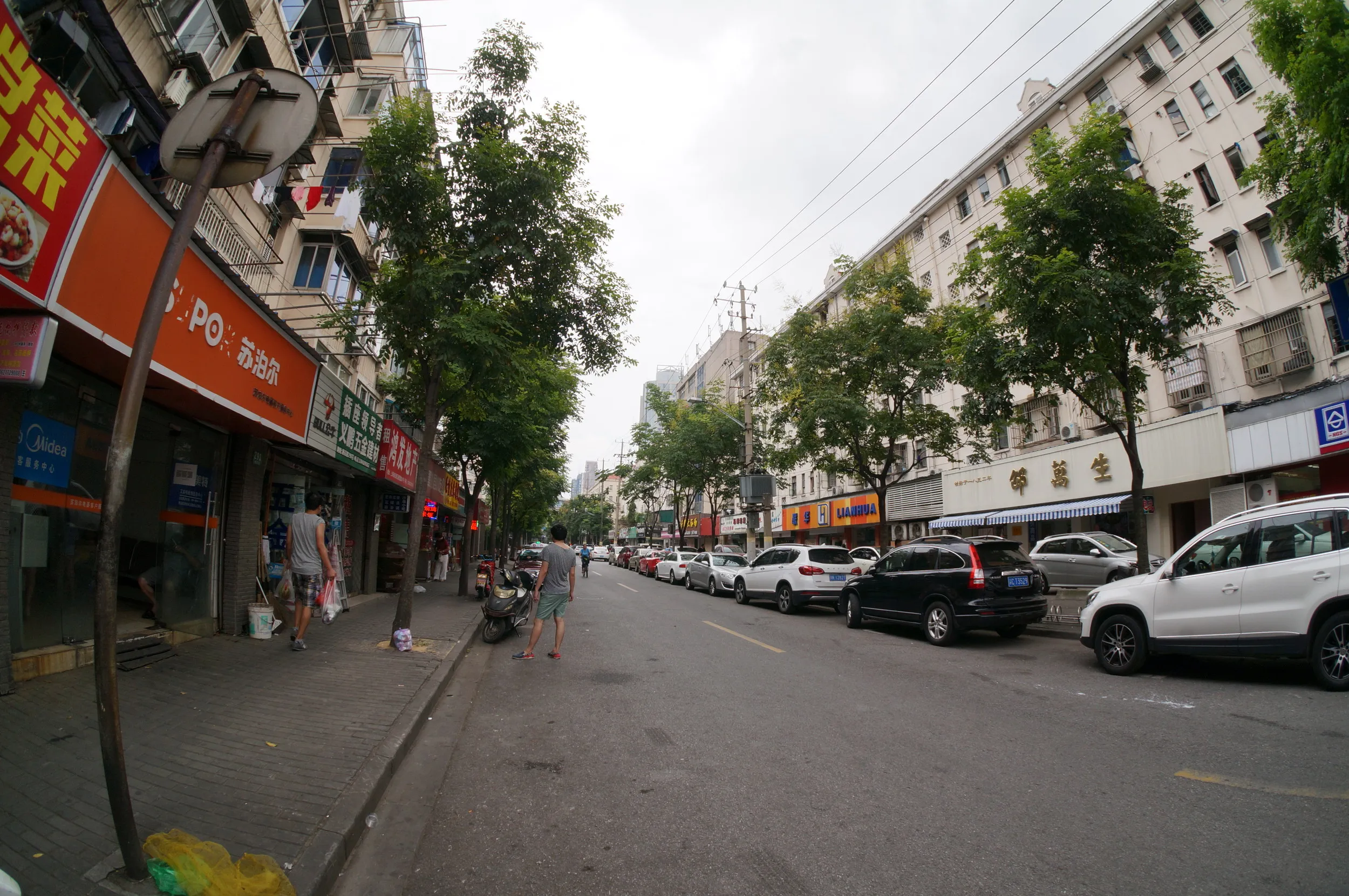 浦東大道付近の風景