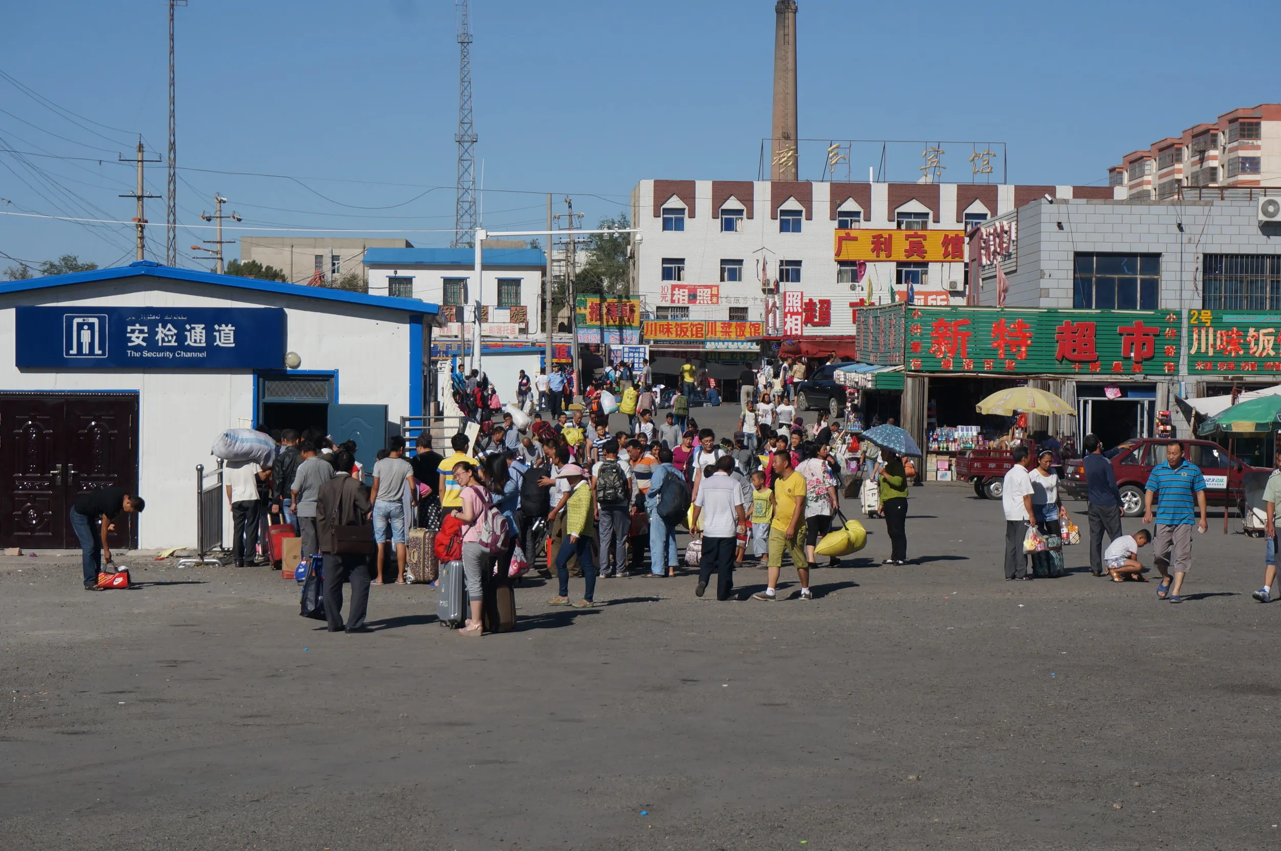大河沿鎮の街を散歩