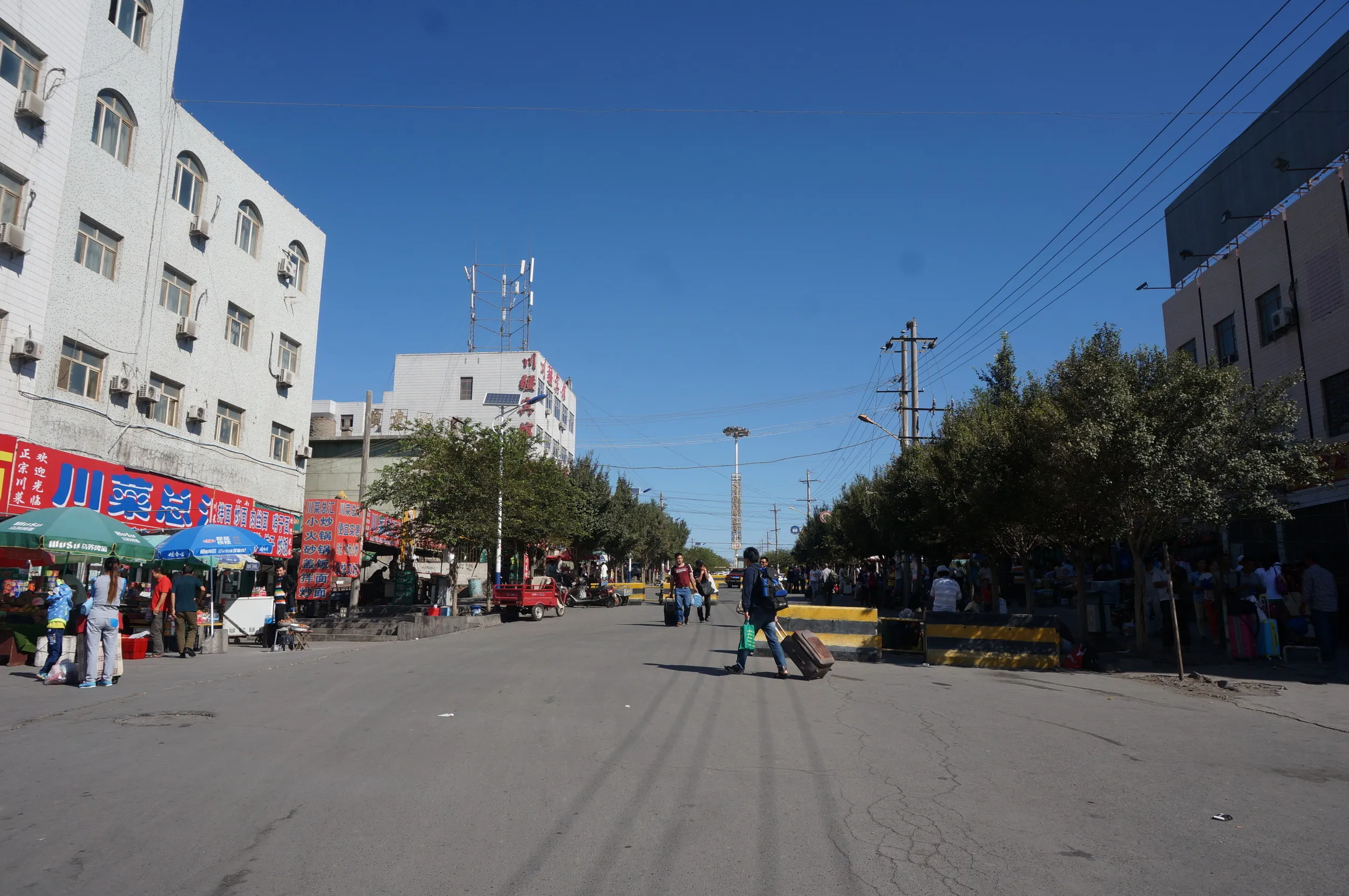 大河沿鎮を散歩