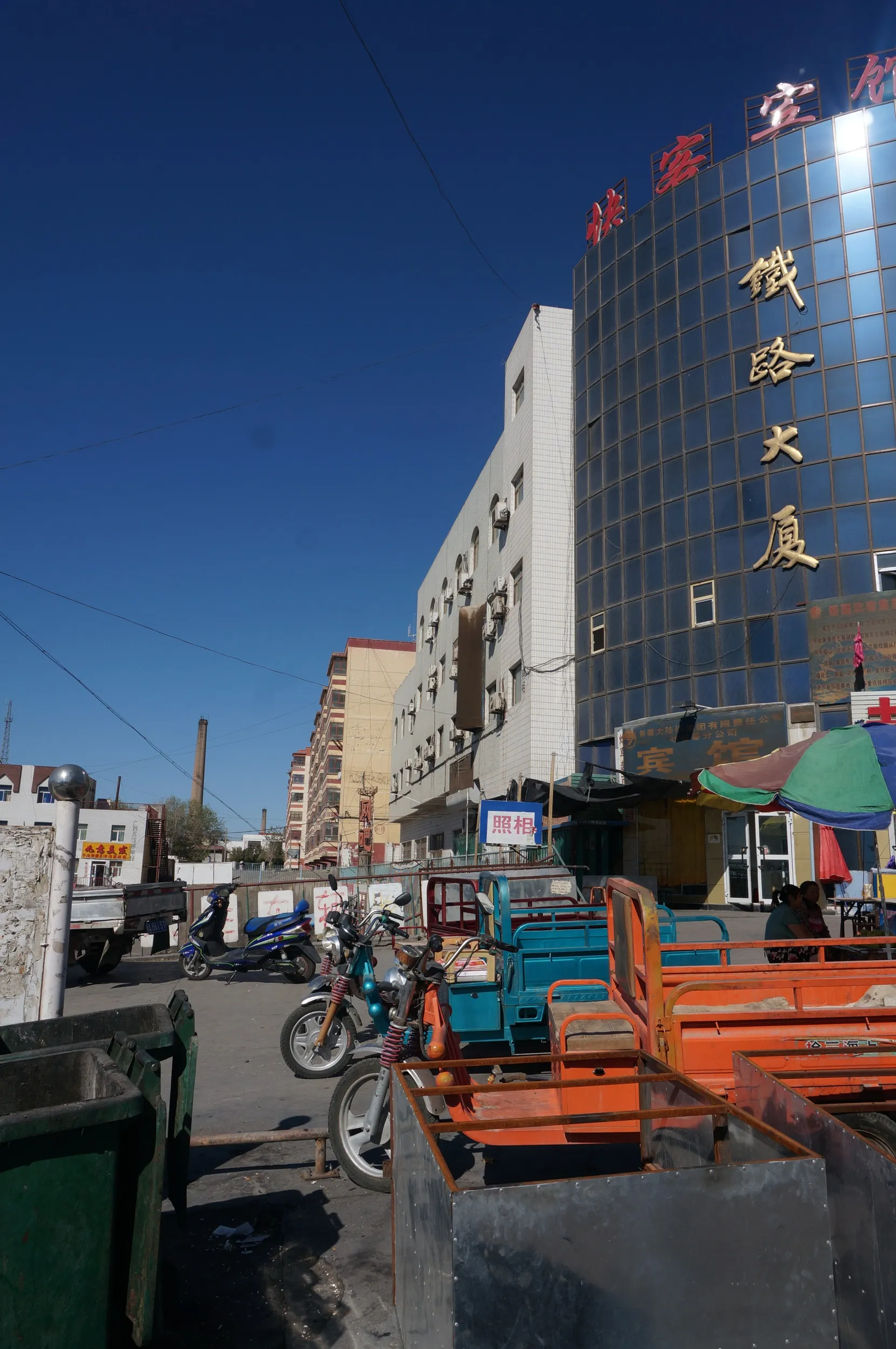 大河沿鎮を散歩