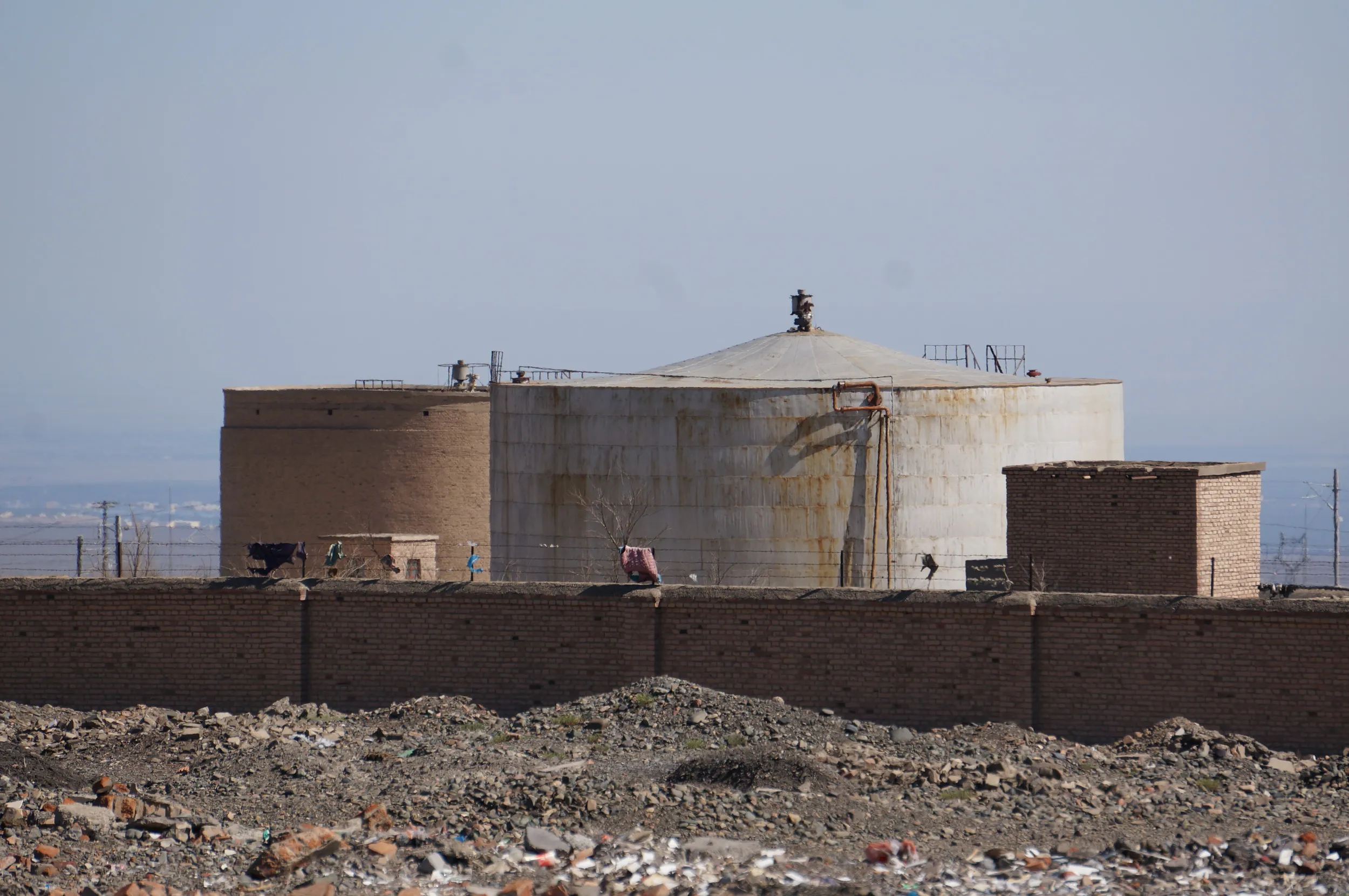 砂漠地帯を散歩