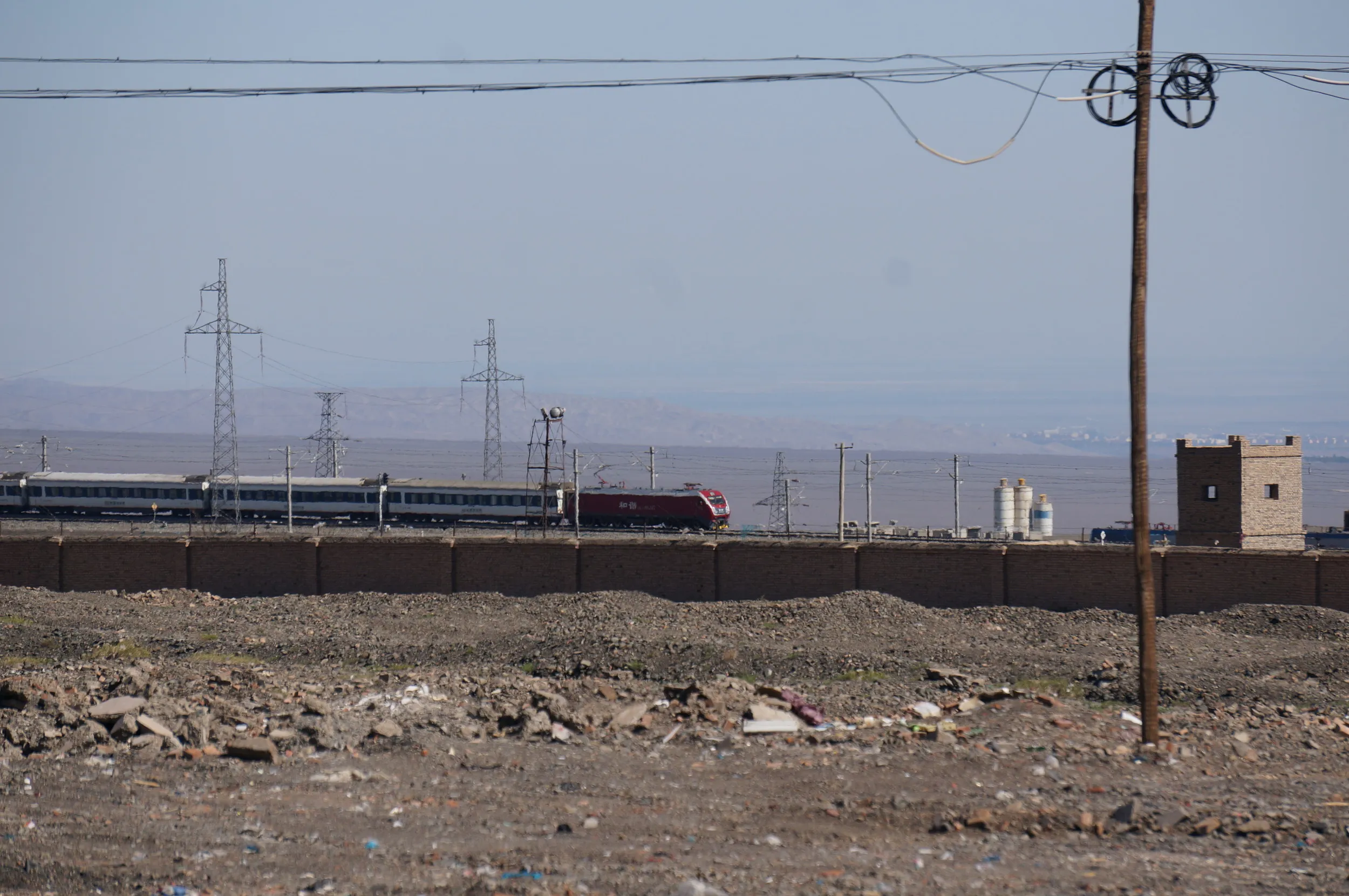 砂漠地帯を散歩