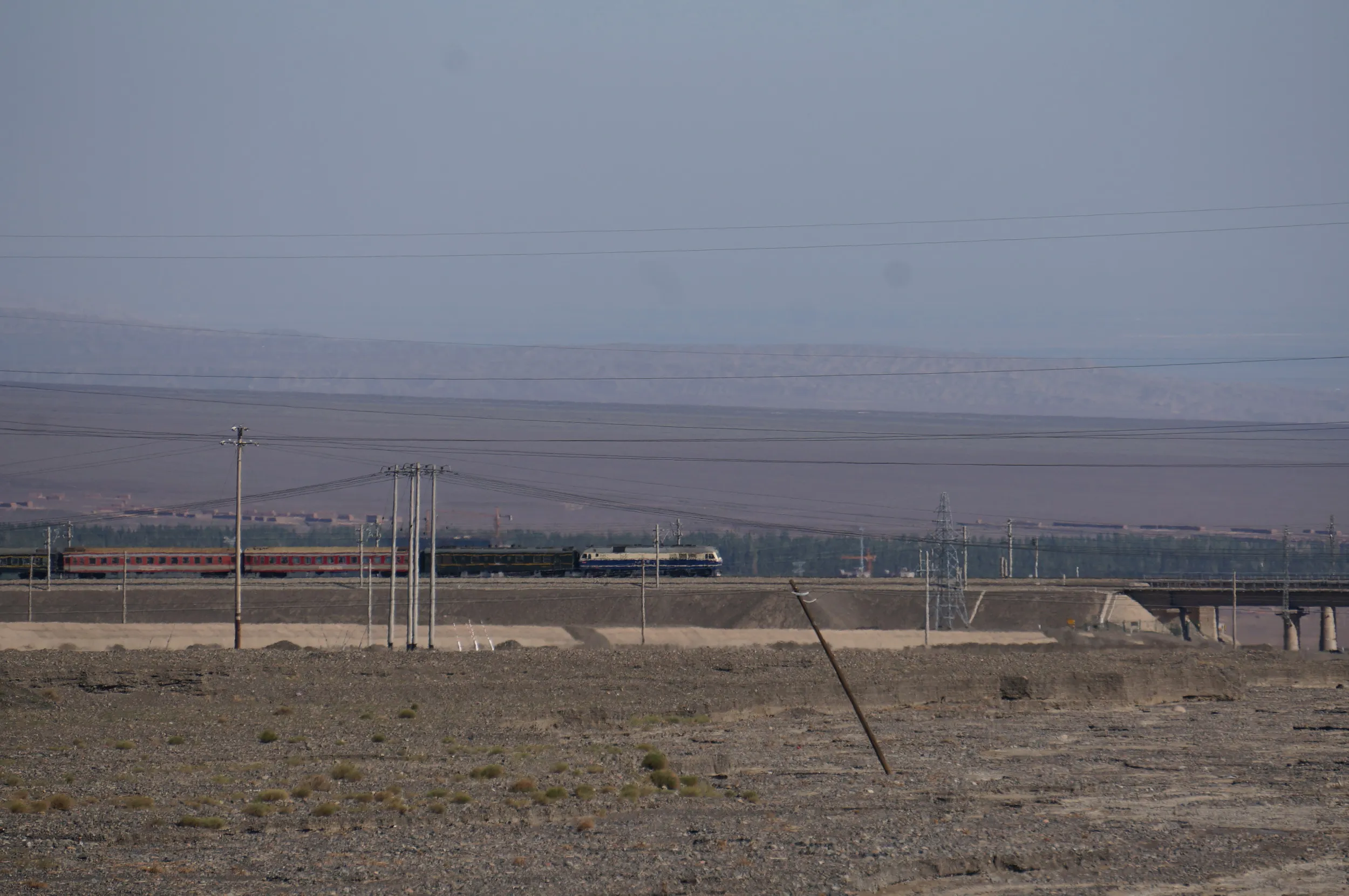 砂漠地帯を散歩