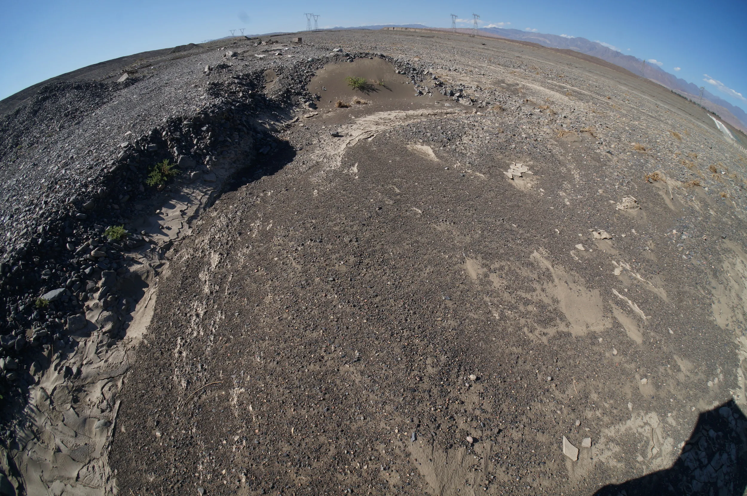 魚眼レンズで撮影