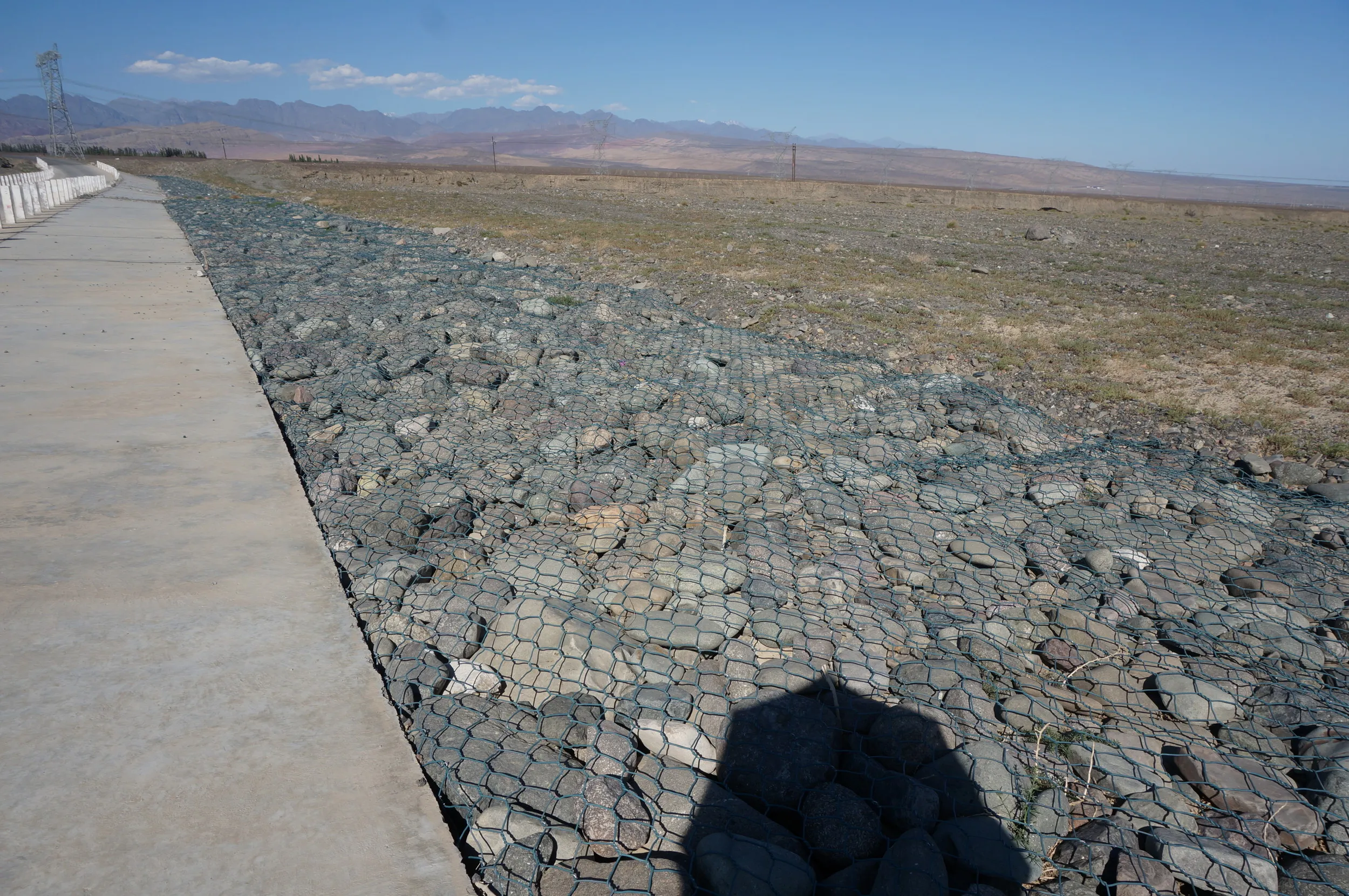 砂漠地帯を散歩