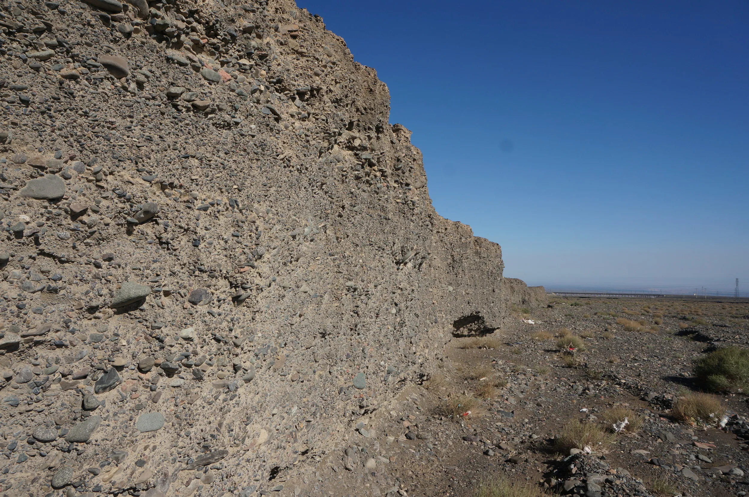 砂漠地帯を散歩