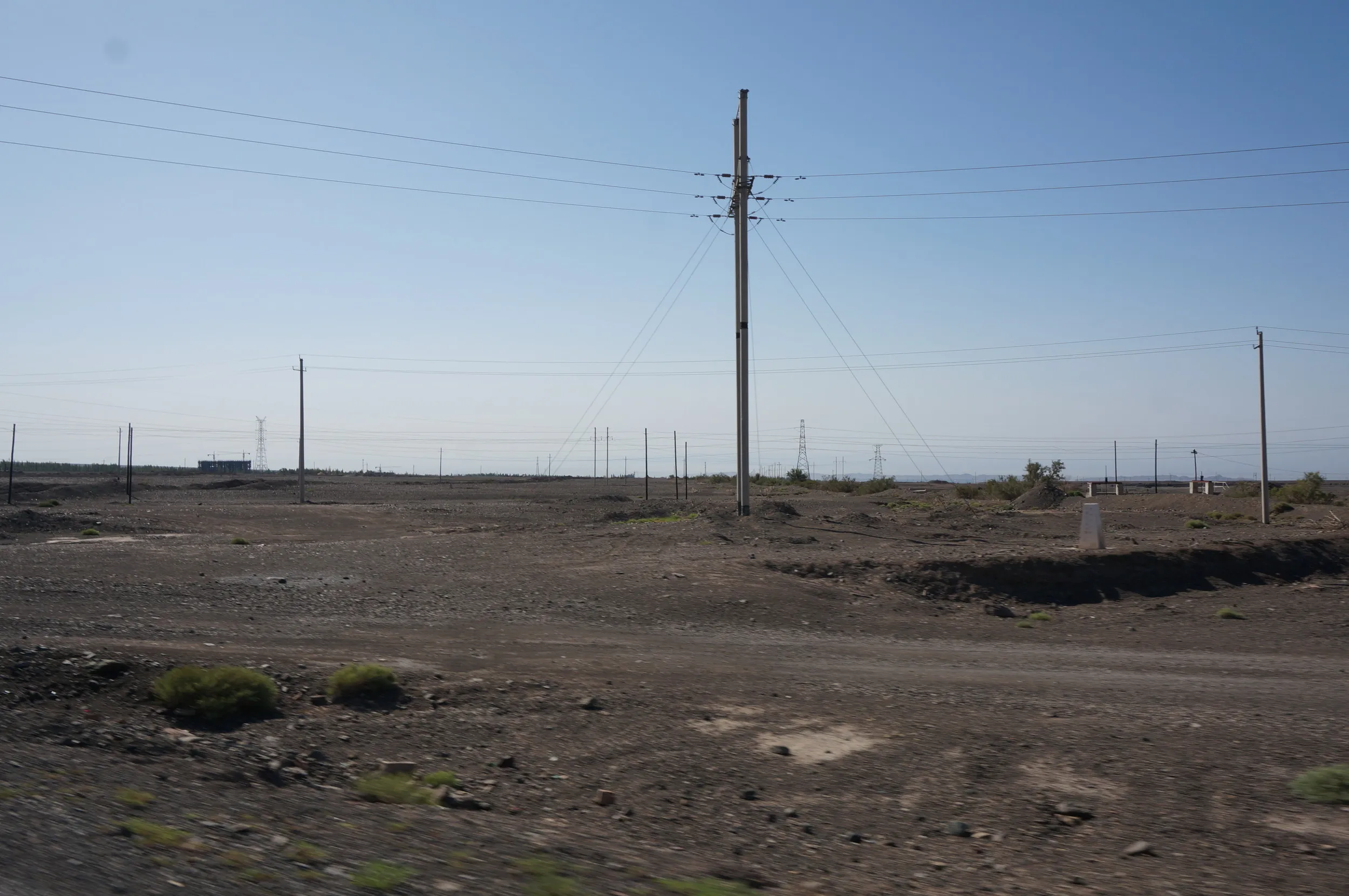 大河沿鎮から交河故城へ向け出発