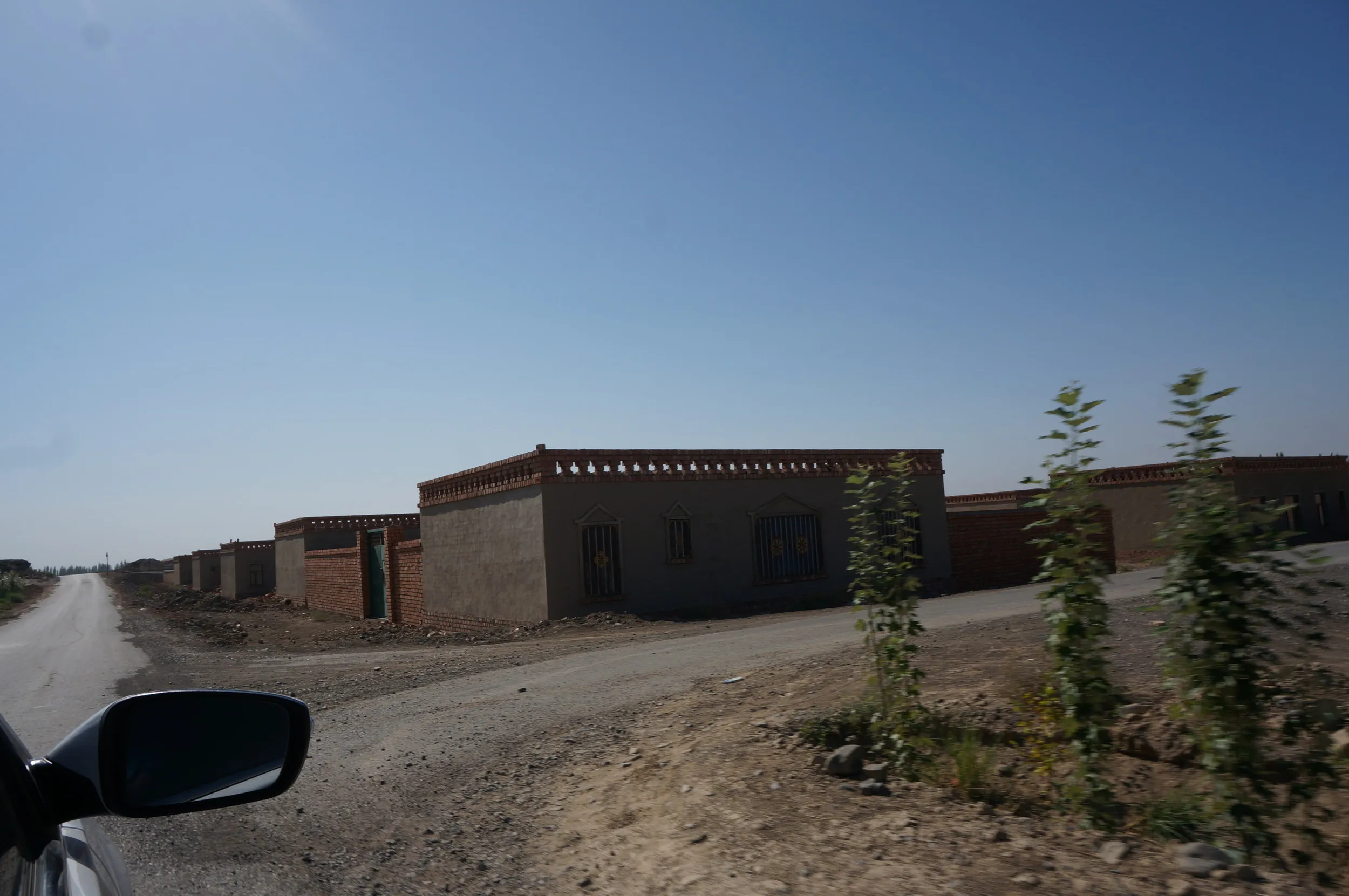 干し葡萄を作る建物