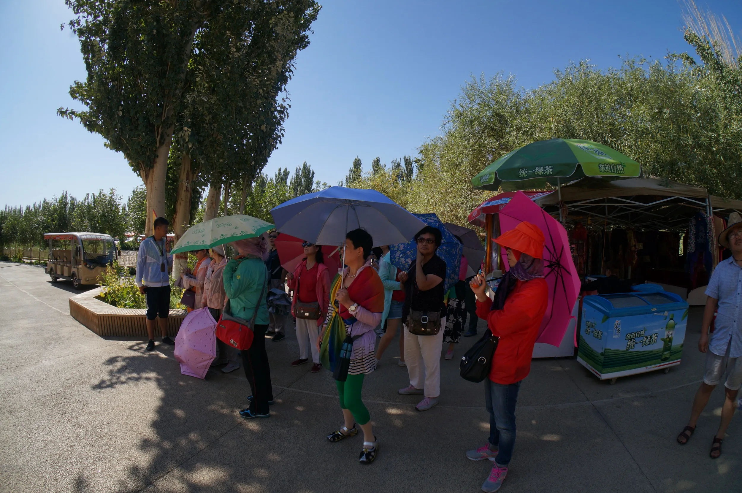 交河故城を観光