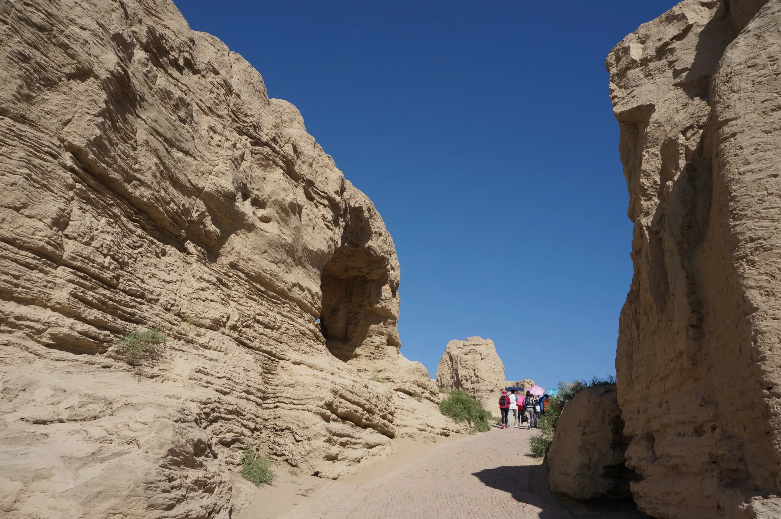交河故城を観光