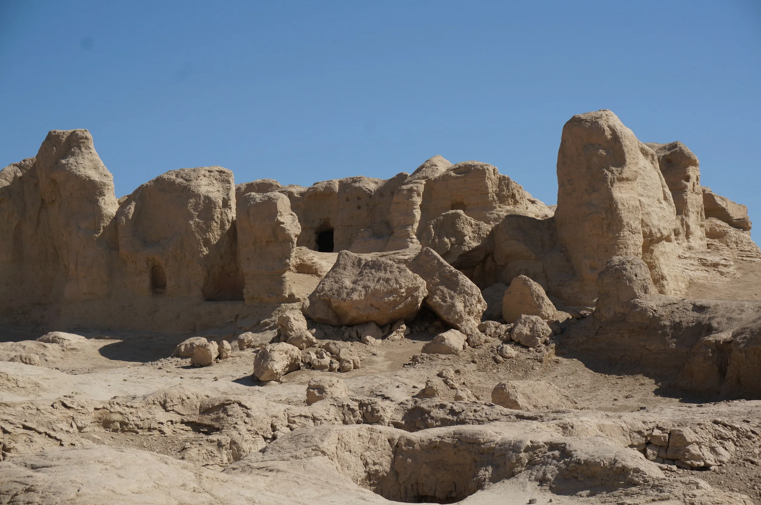 交河故城を観光