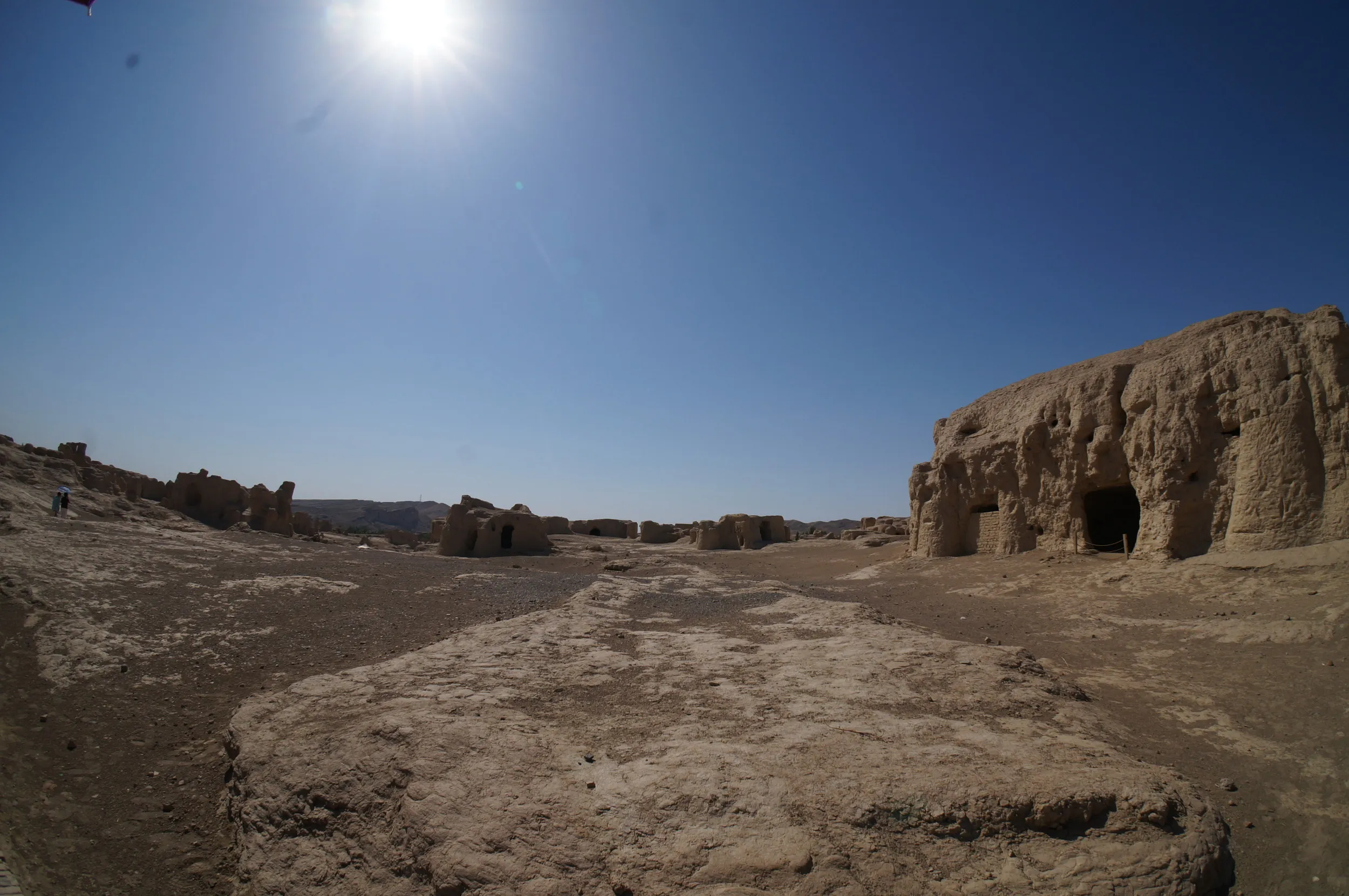 交河故城を観光