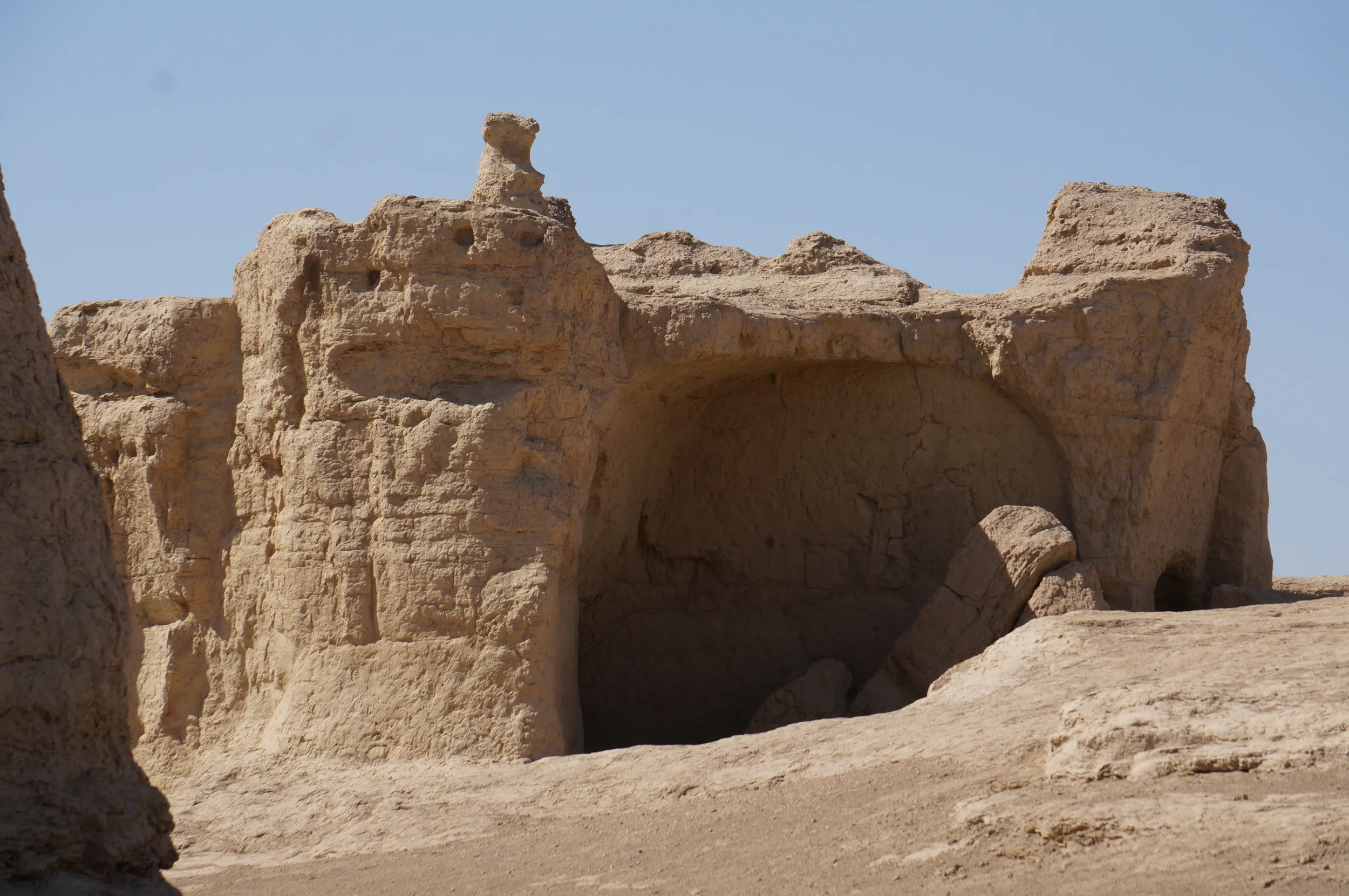 交河故城を観光