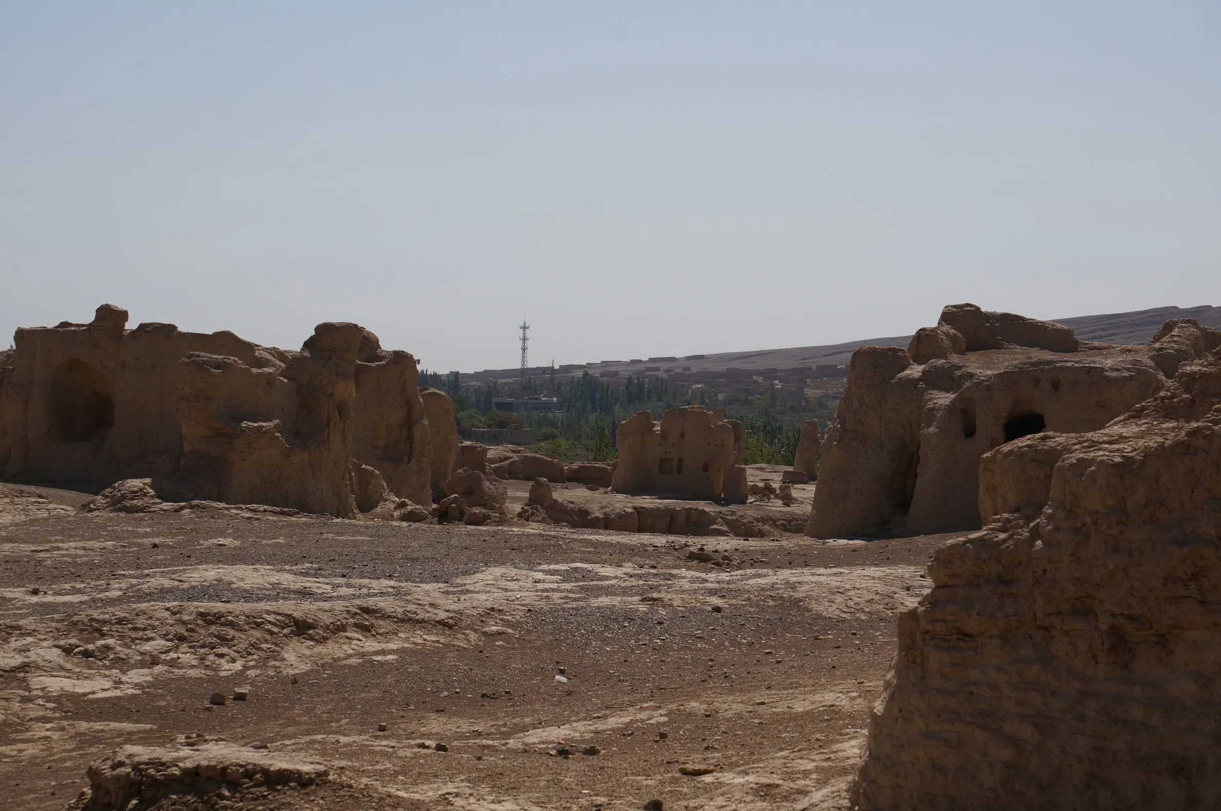 交河故城を観光