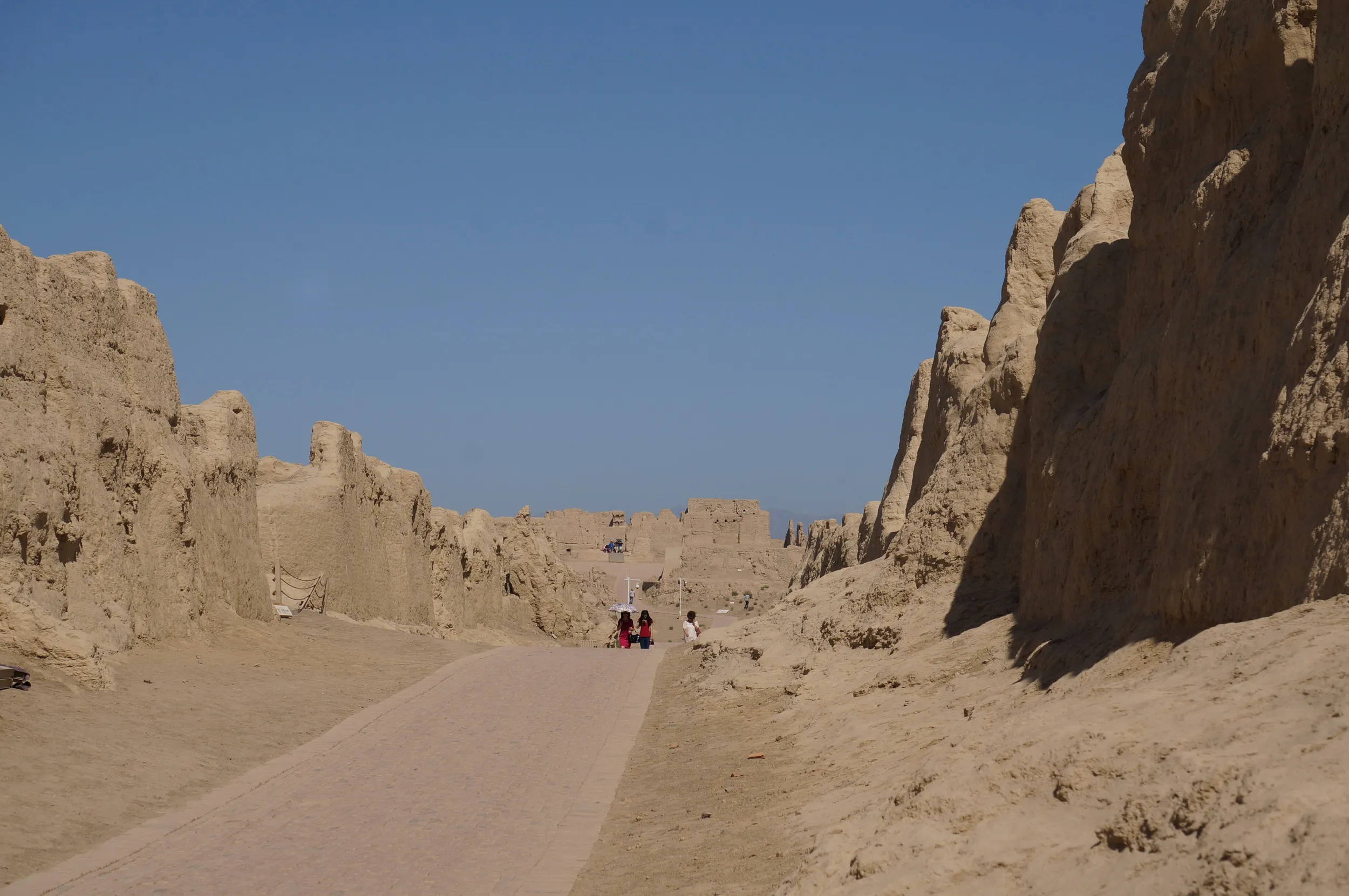 交河故城を観光