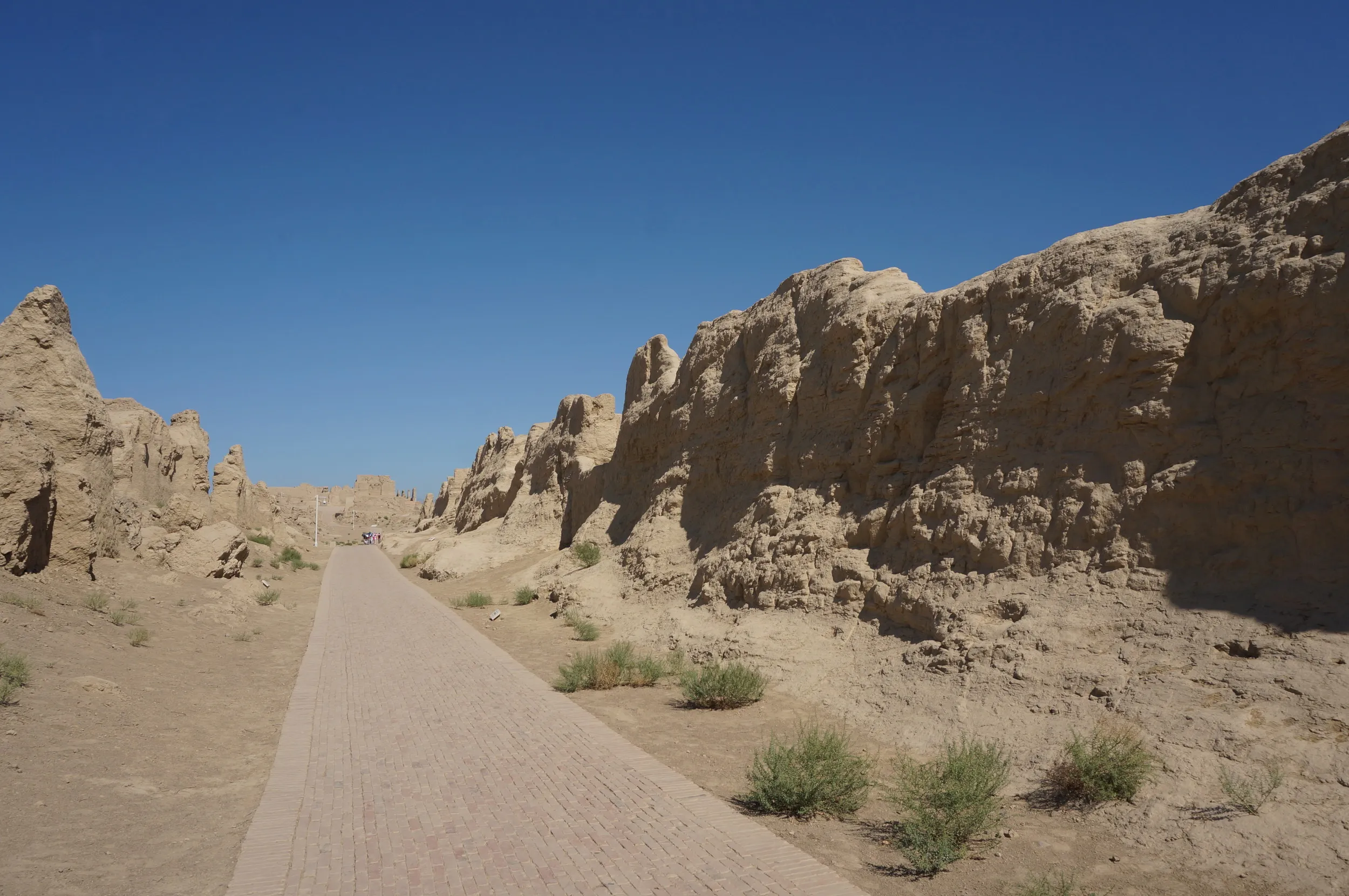 交河故城を観光