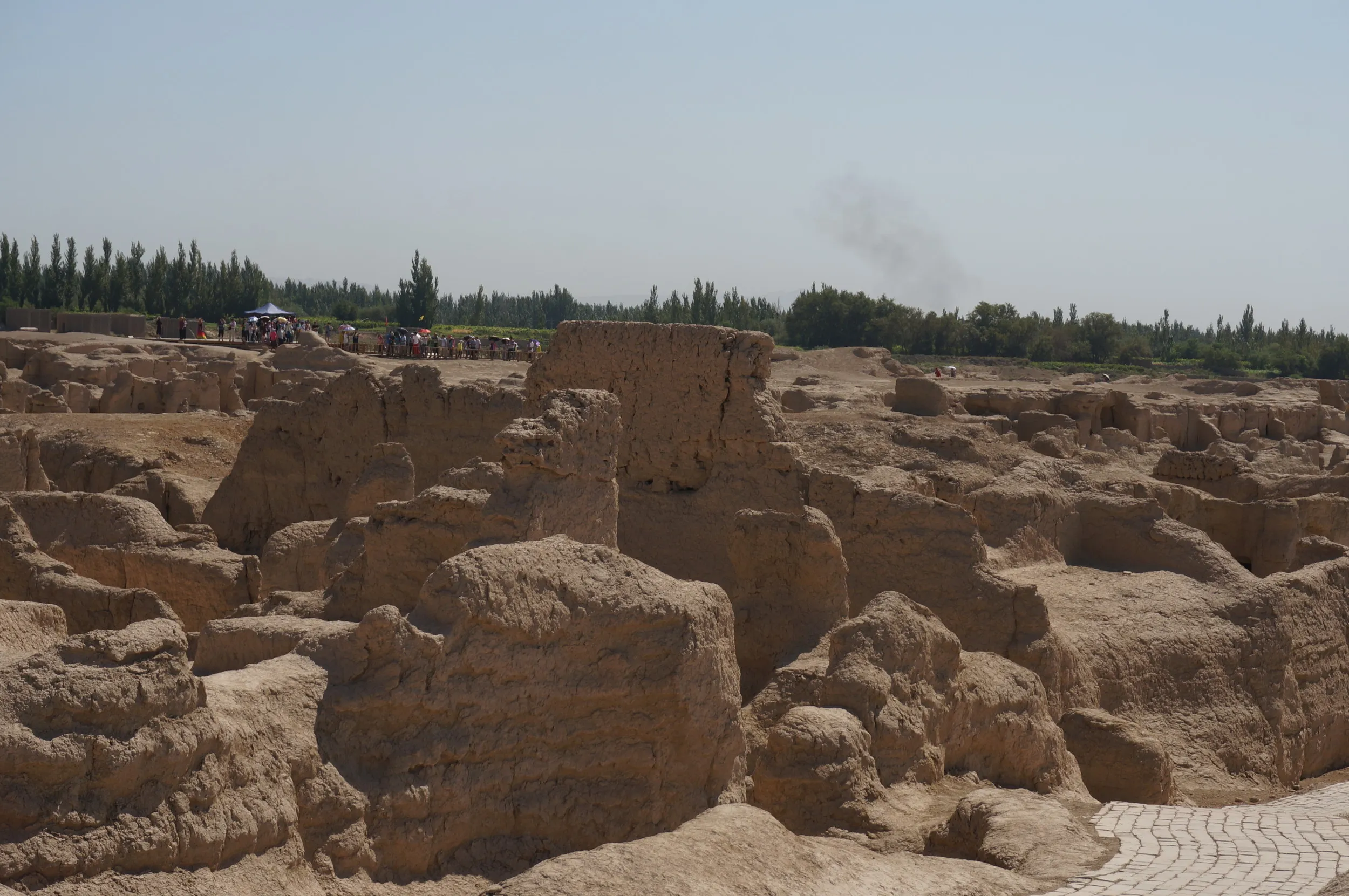 交河故城を観光