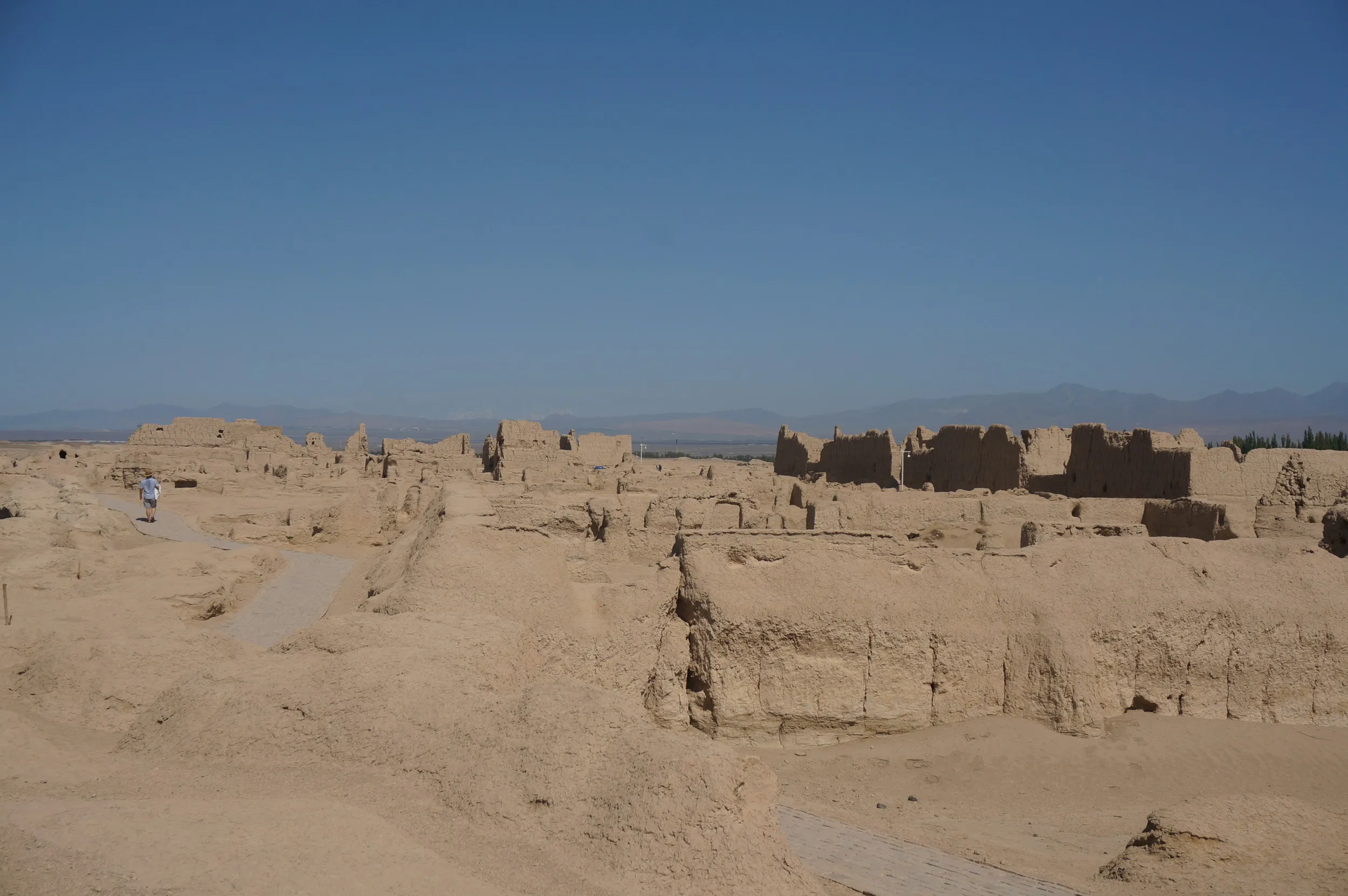 交河故城を観光