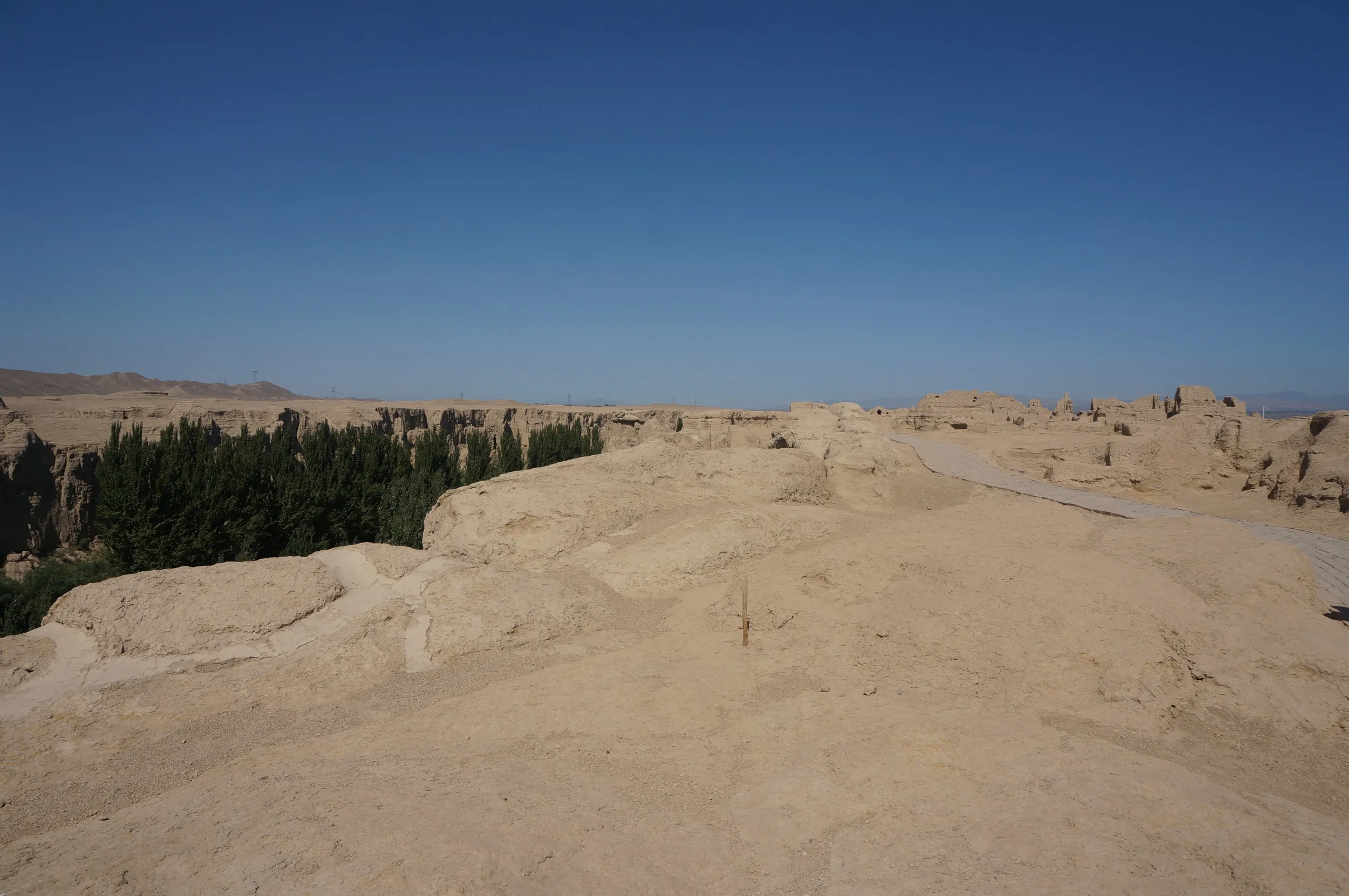 交河故城を観光