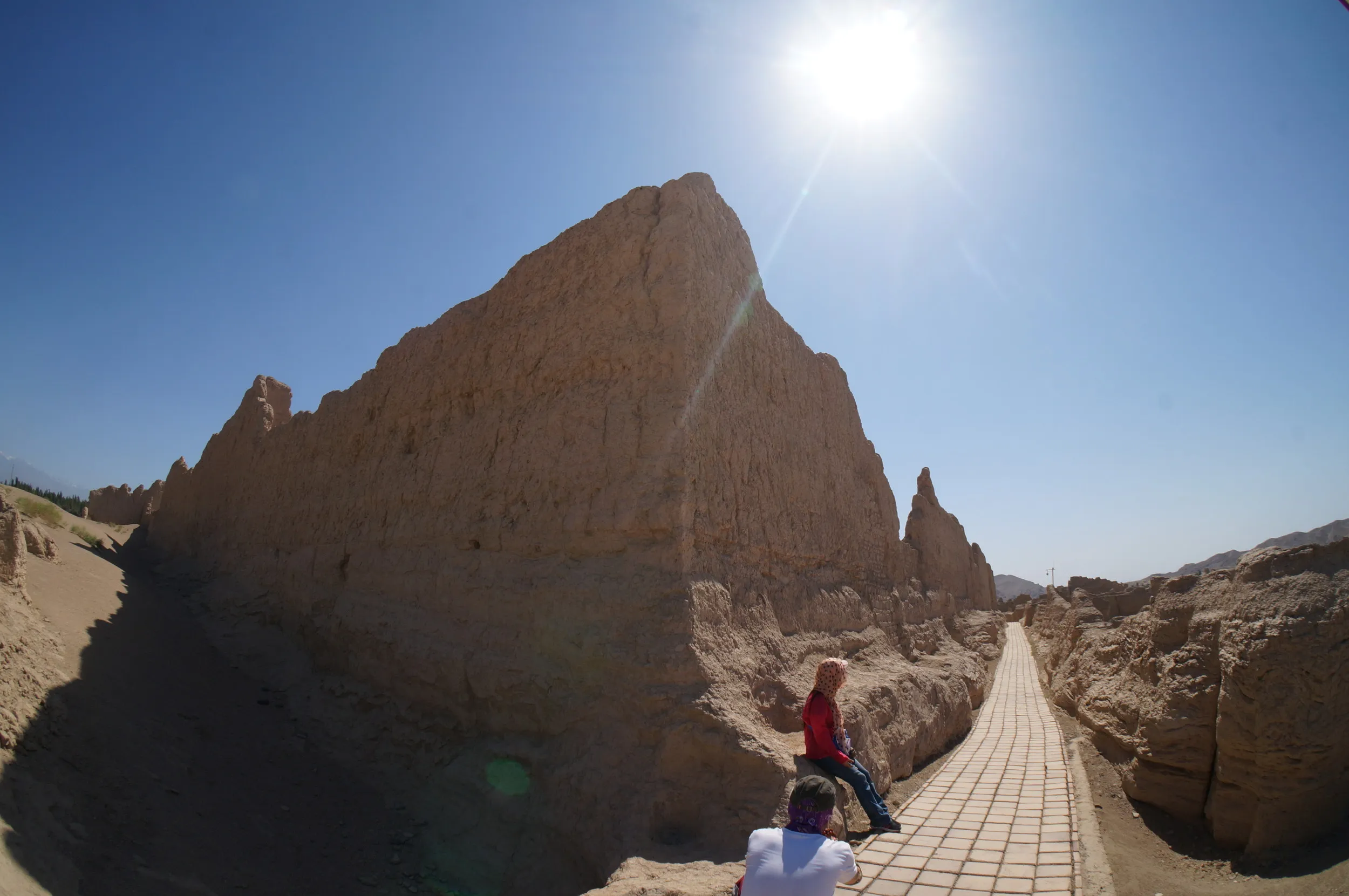 交河故城を観光