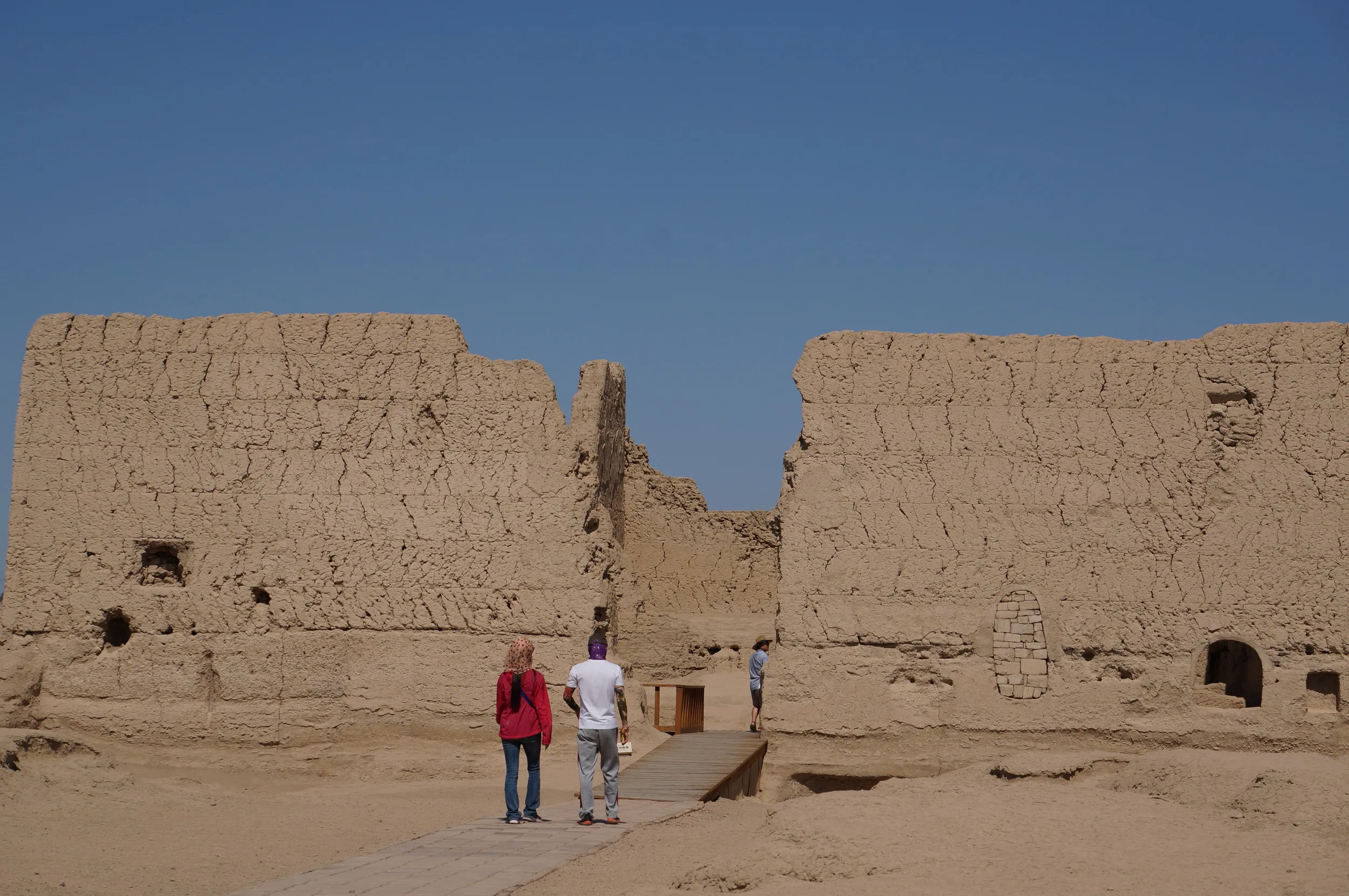 交河故城を観光