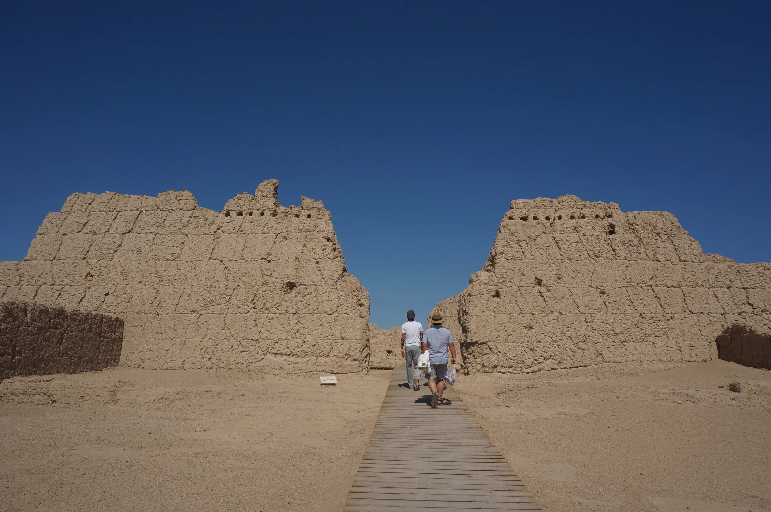 交河故城を観光