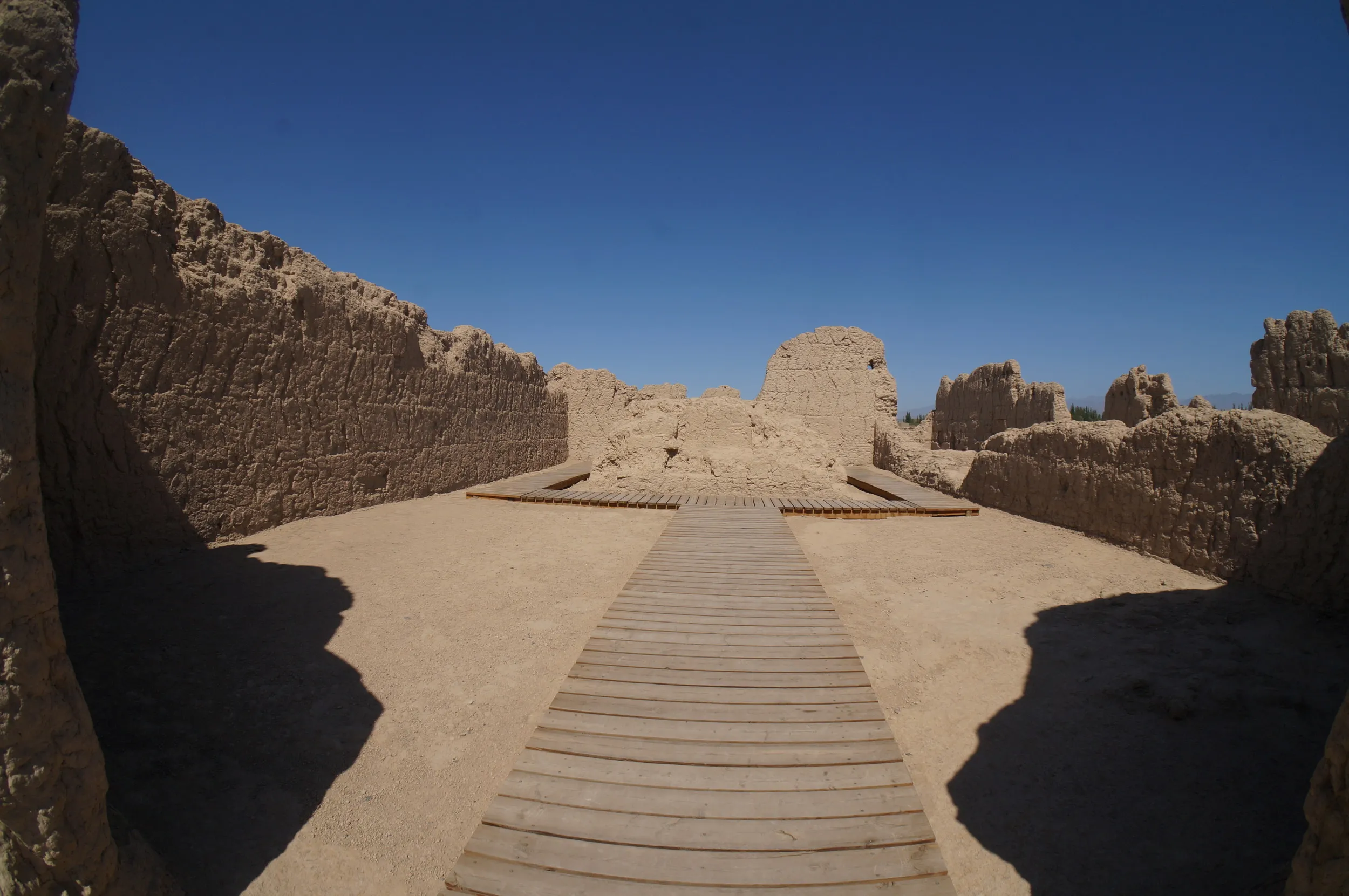 交河故城を観光