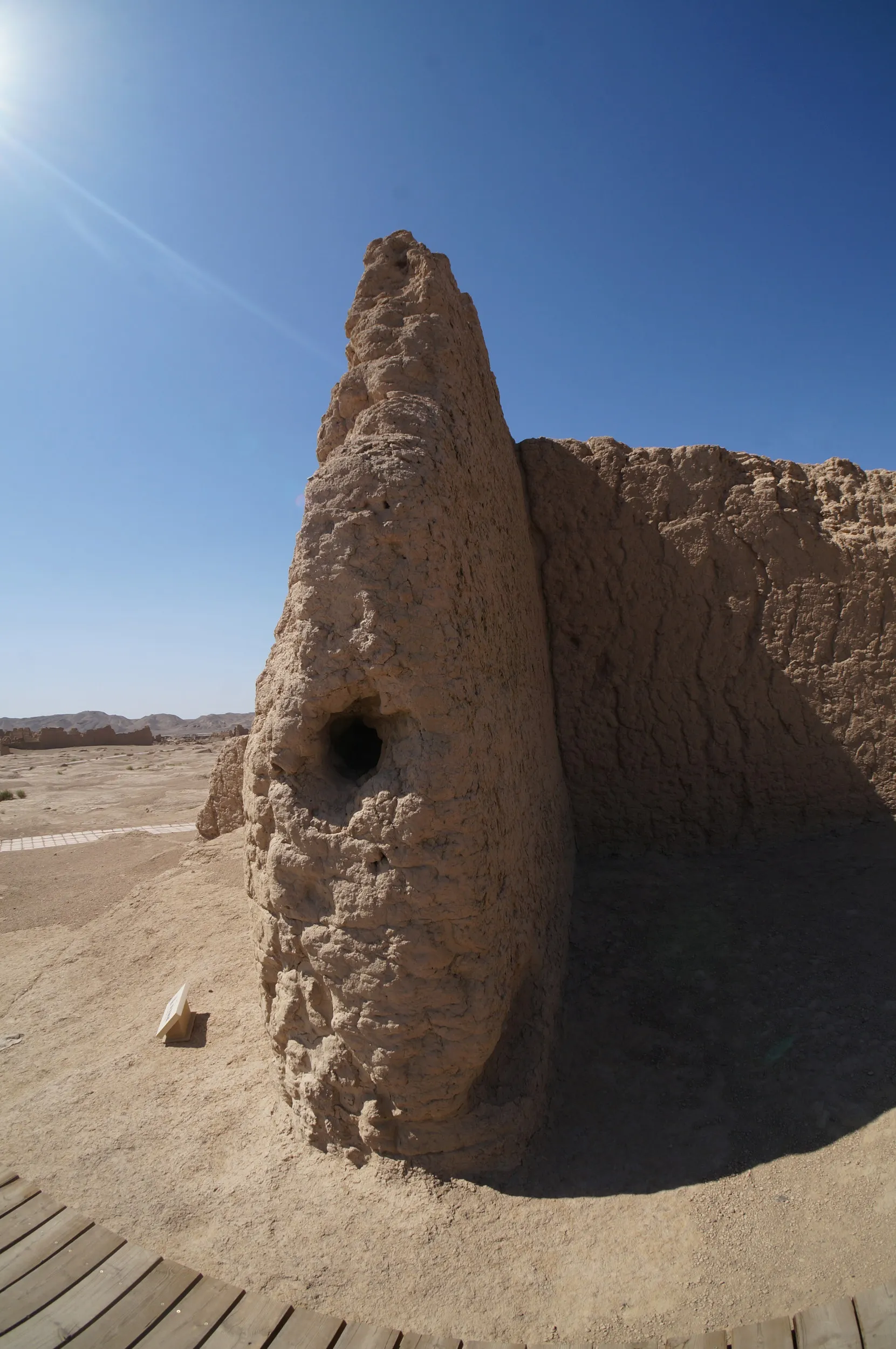 交河故城を観光