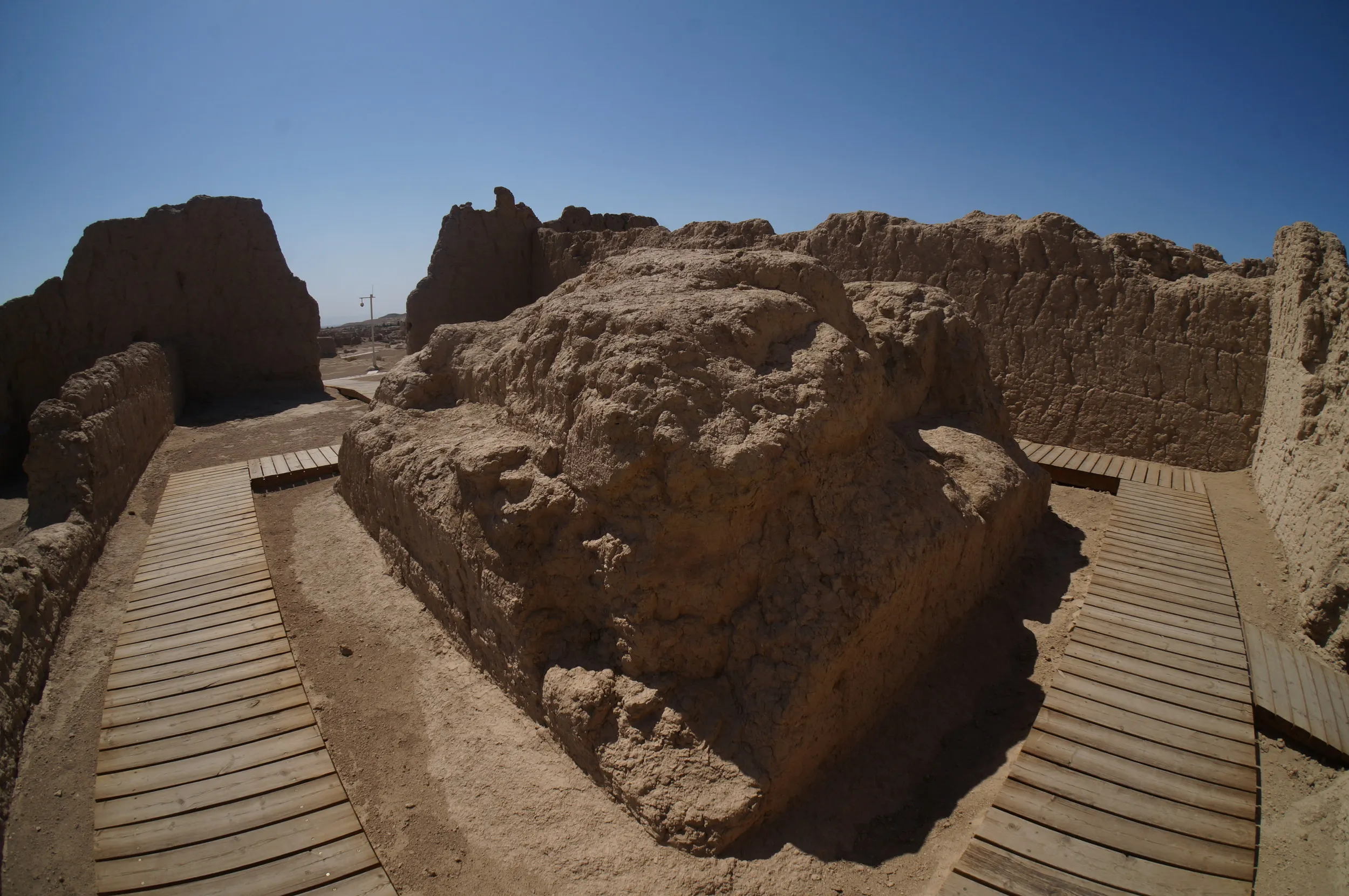 交河故城を観光