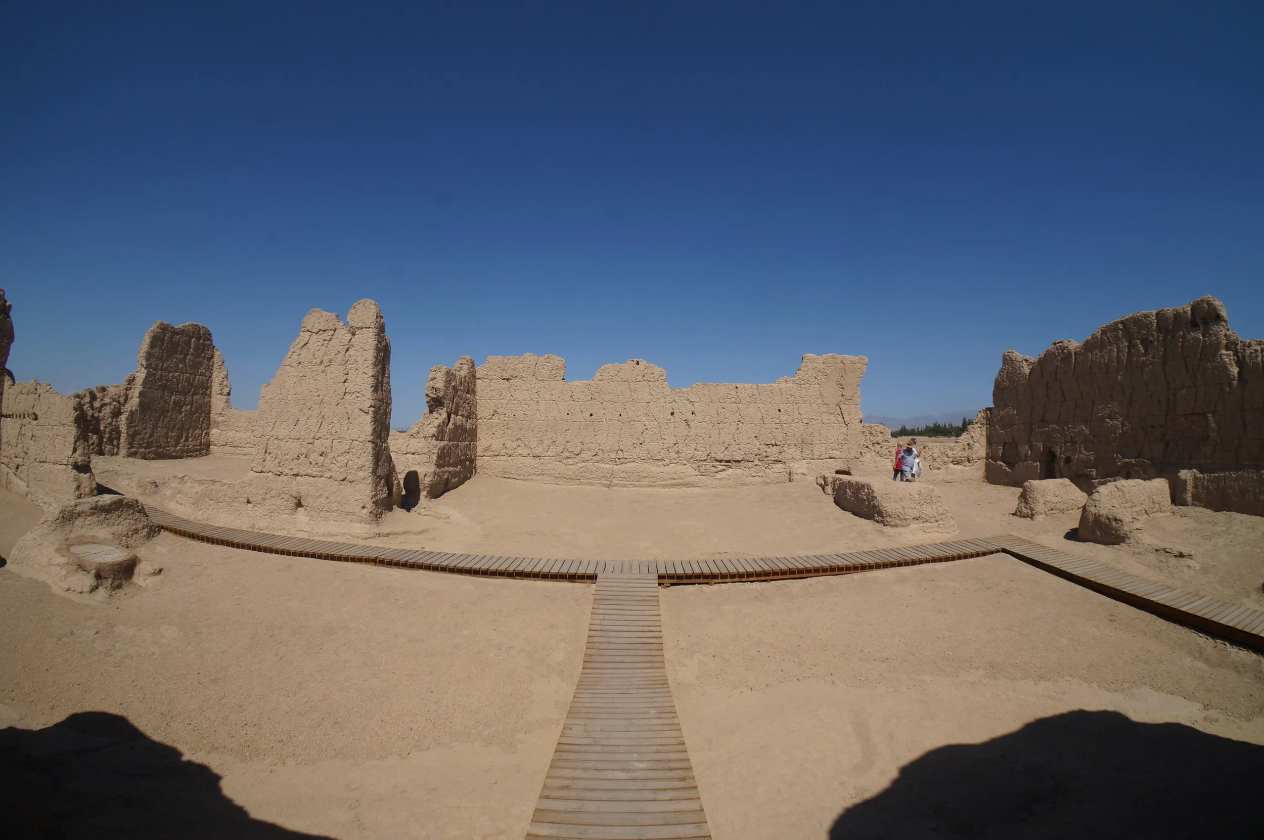 交河故城を観光