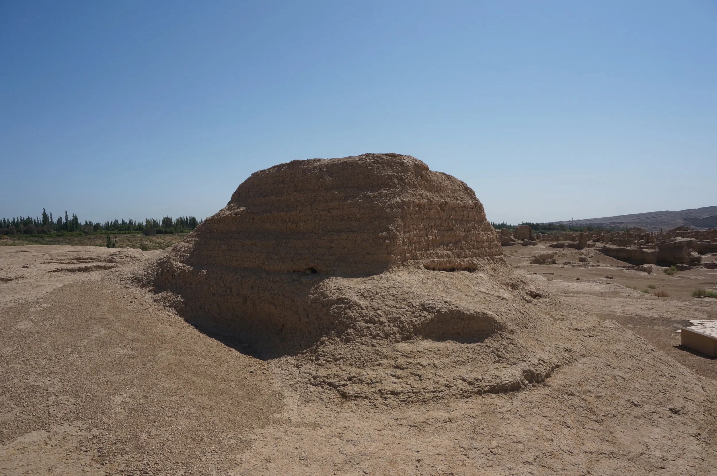 交河故城を観光