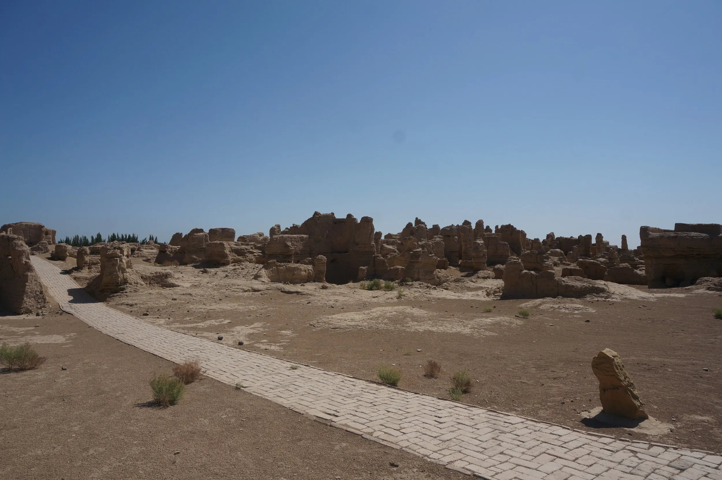 交河故城を観光