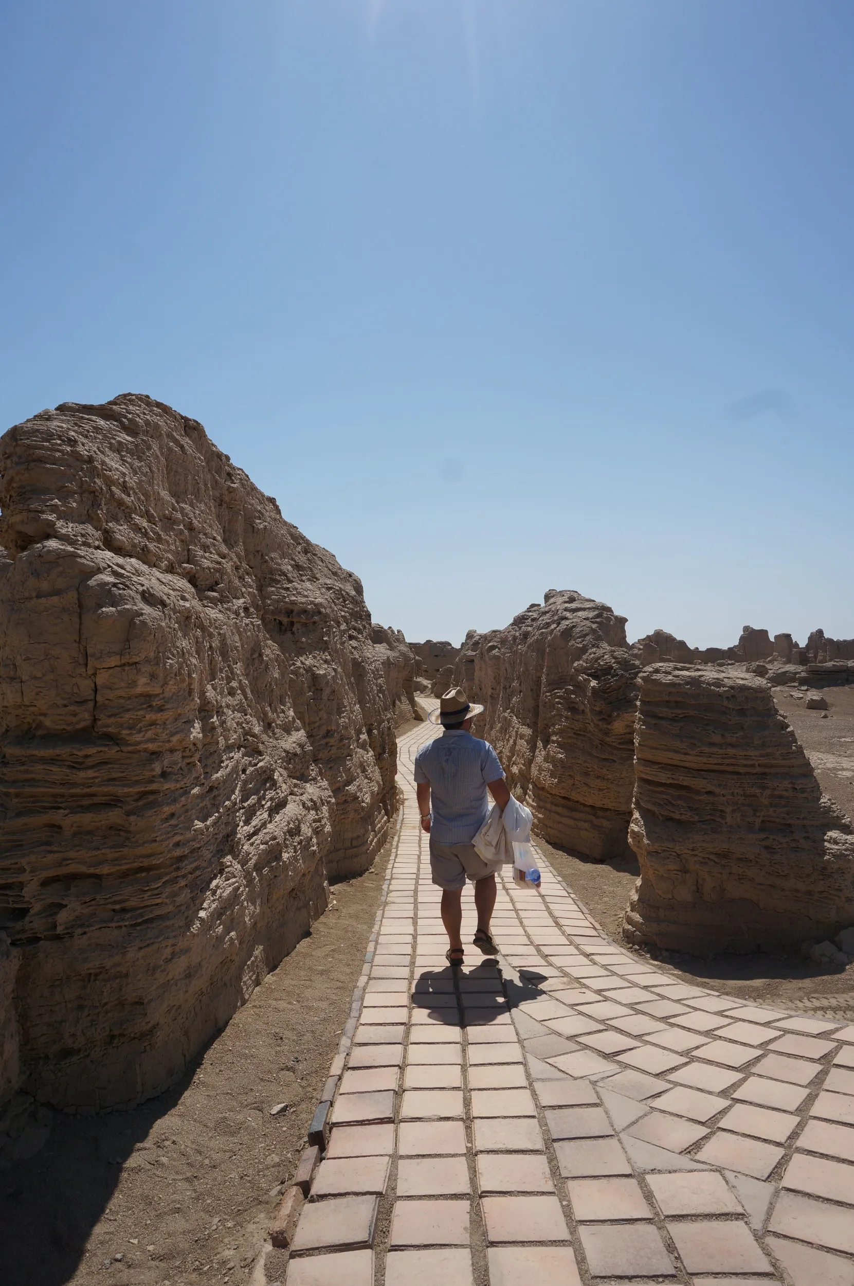 交河故城を観光