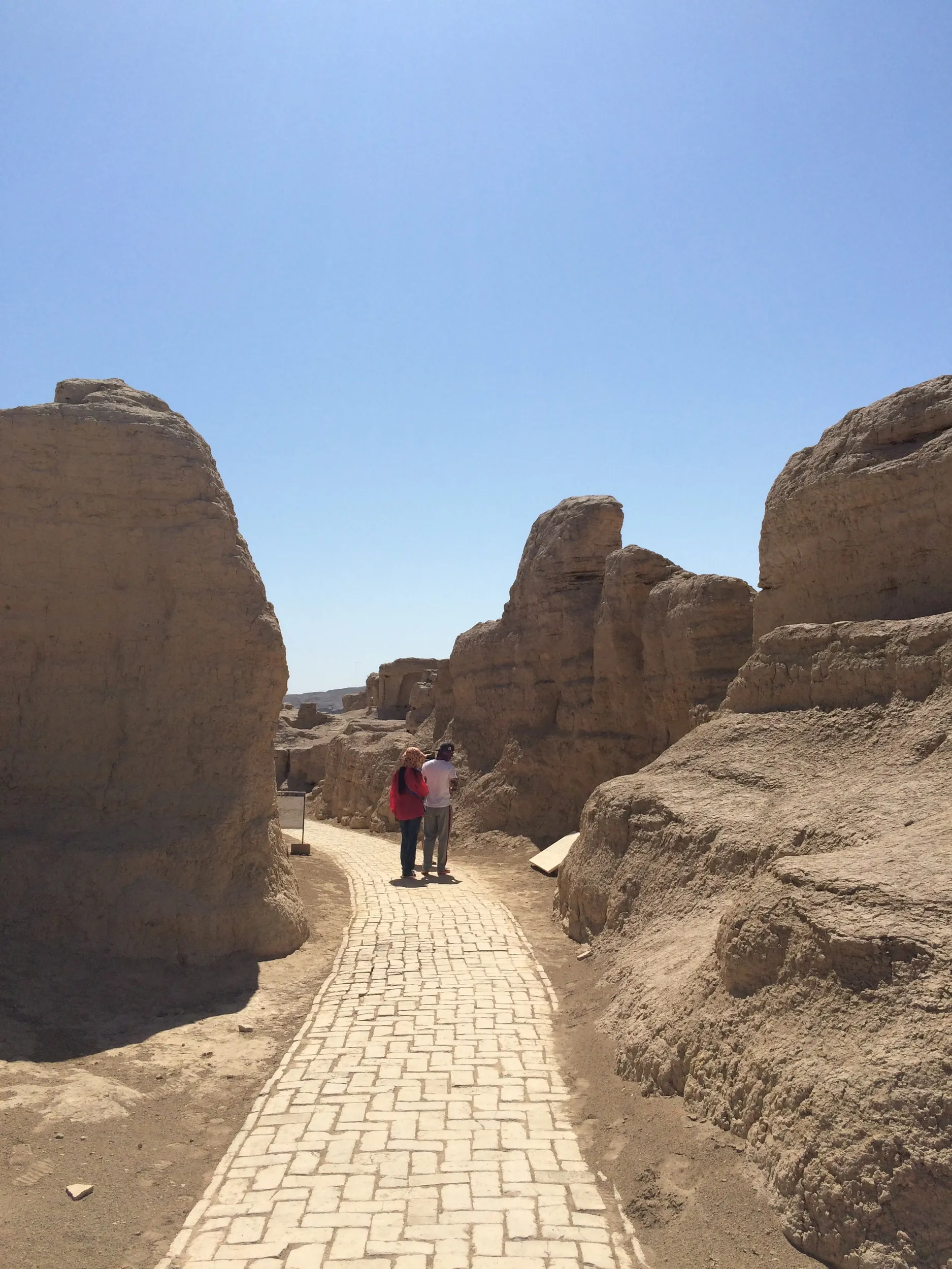 交河故城を観光