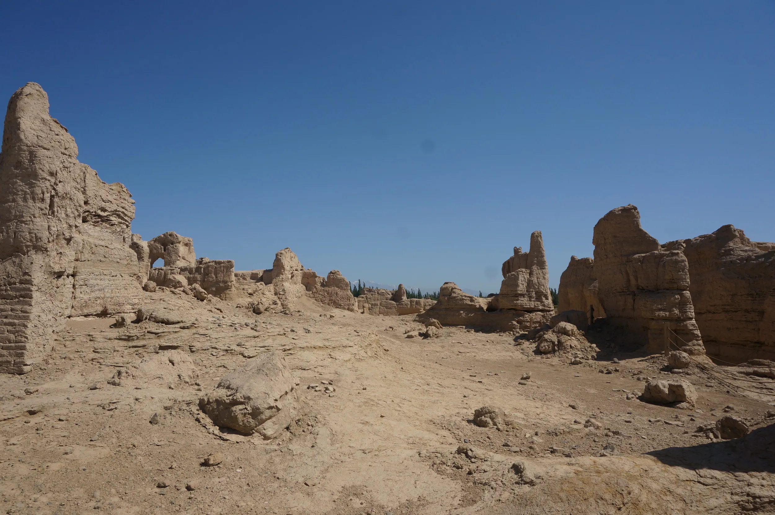 交河故城を観光